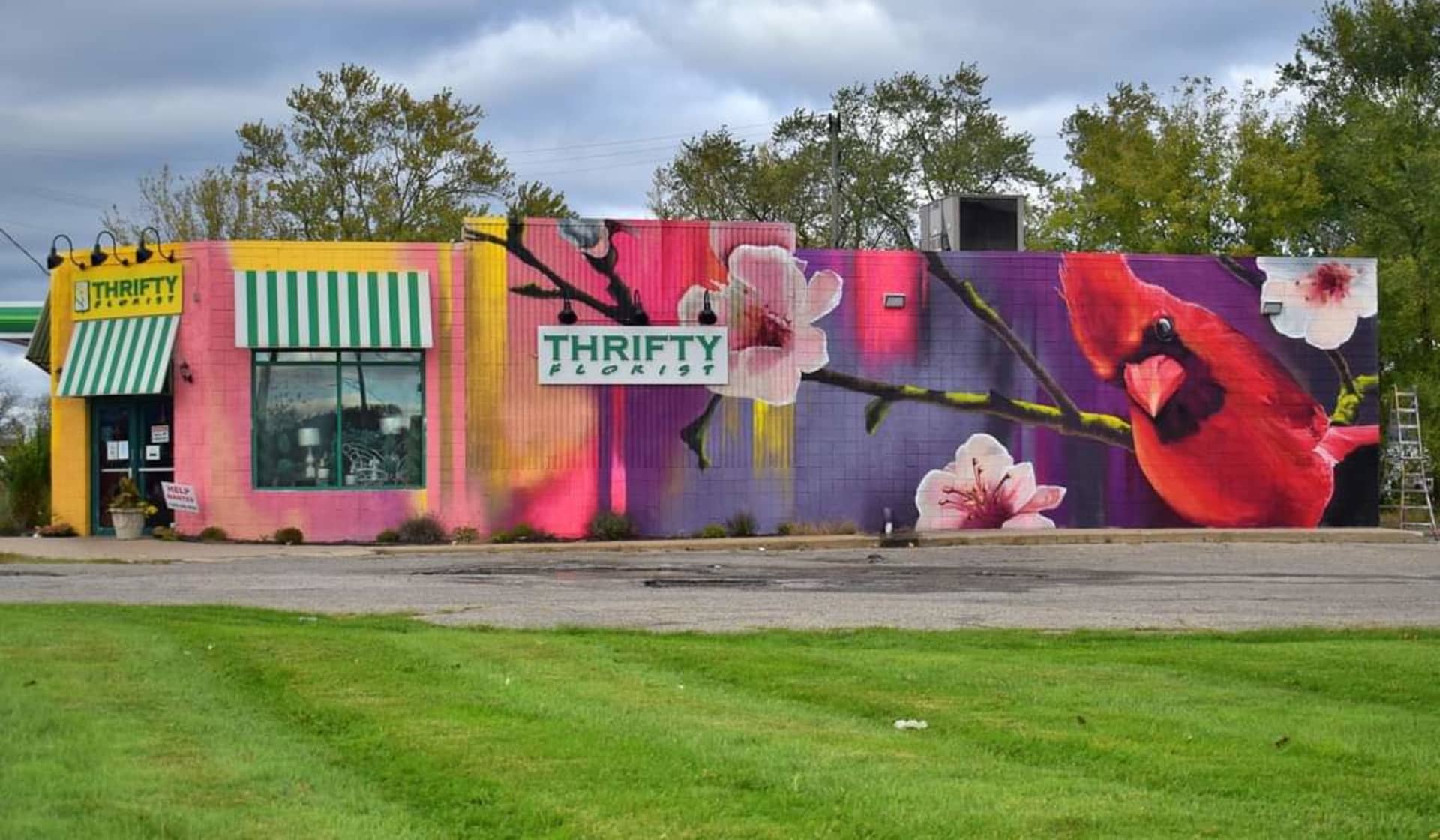 Vibrant Harmony of Nature and Urban Life