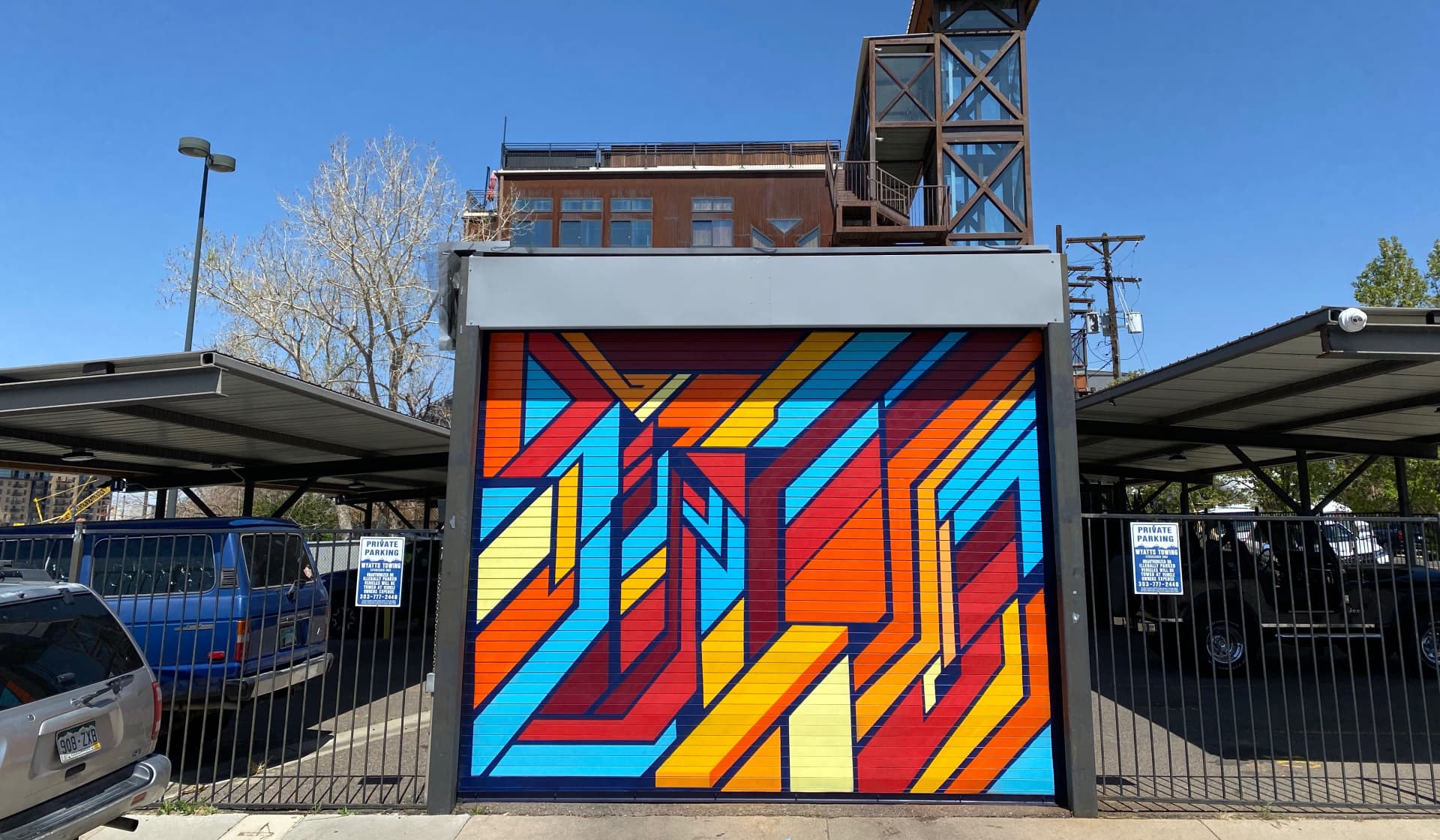Vibrant Pathways of Urban Expression