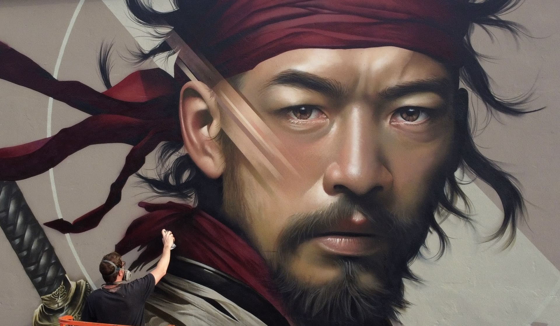 Warrior's Gaze: Strength in Stillness