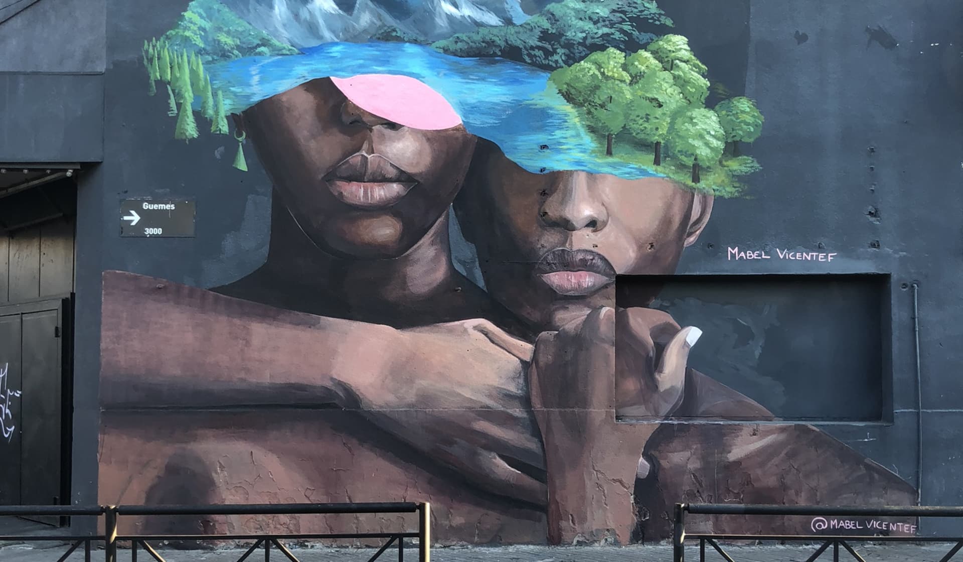 Nature's Embrace in Urban Shadows