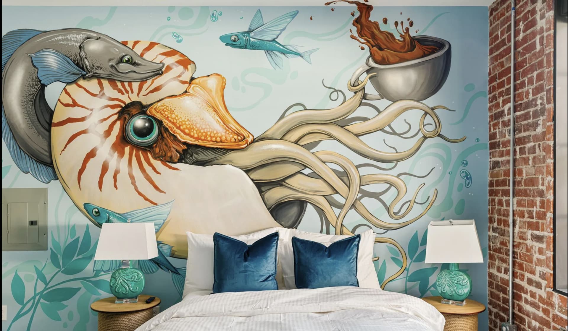 Nautilus Acoma mural