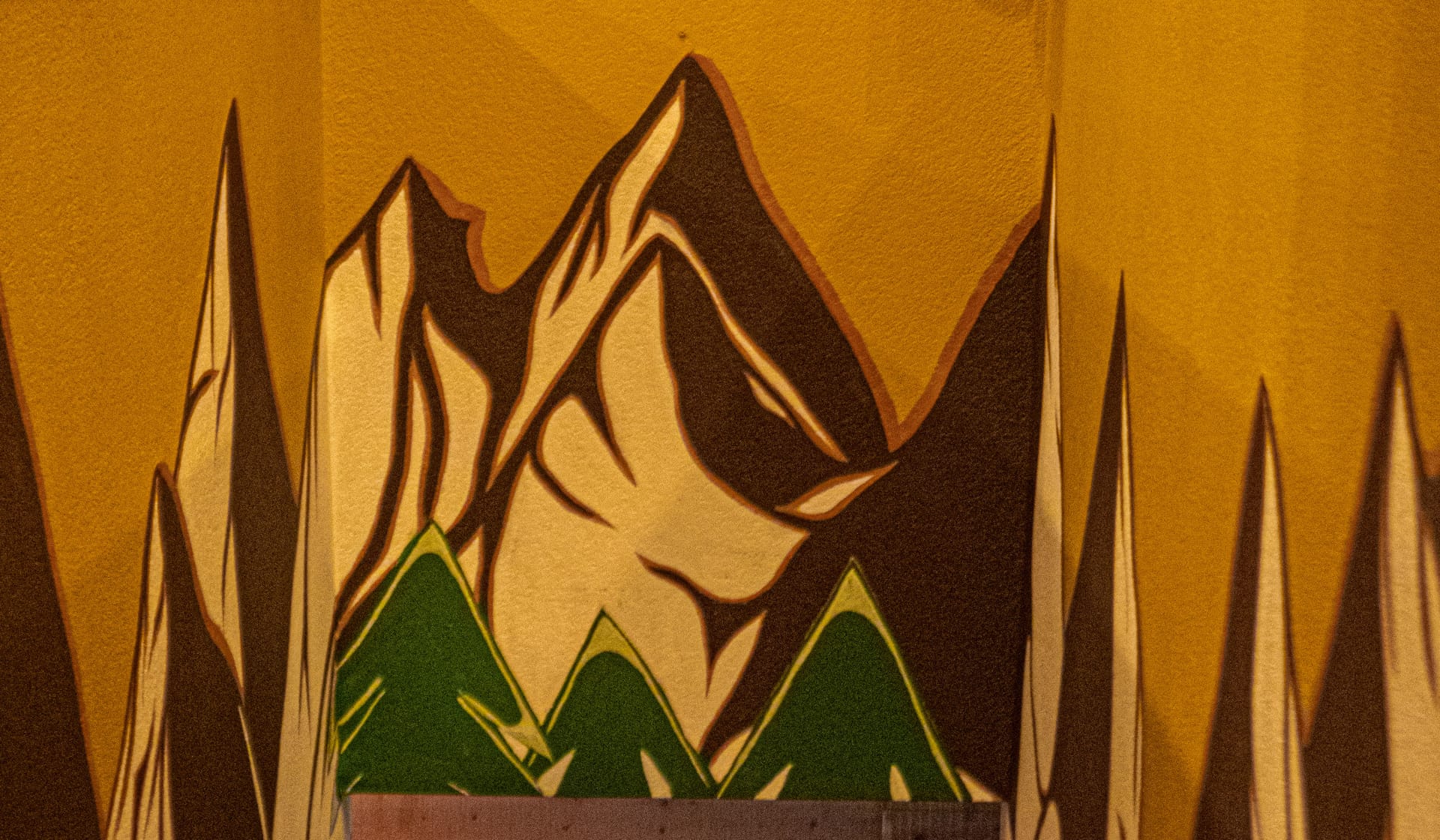 Mountains and Trees