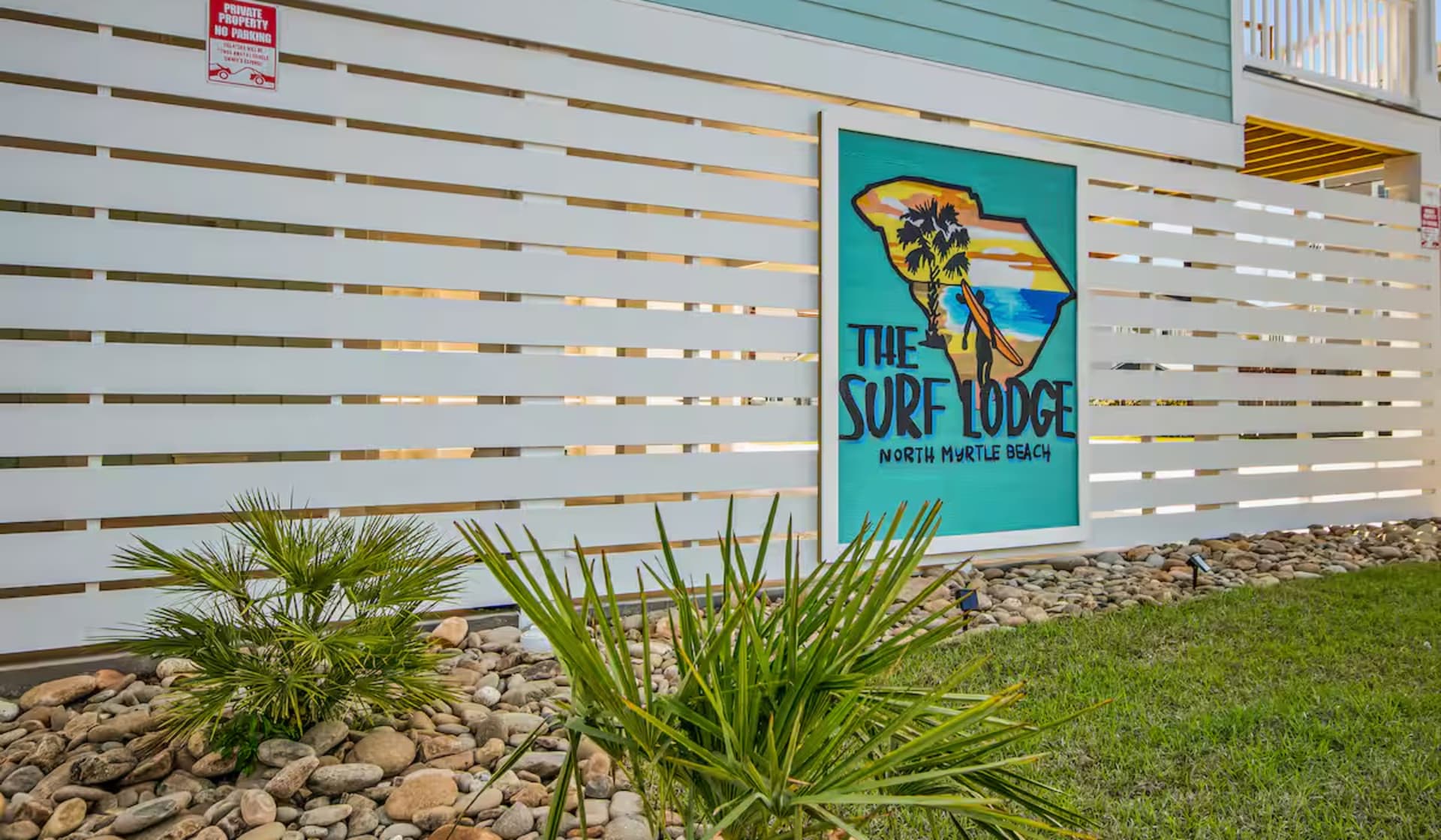 The Surf Lodge Sign