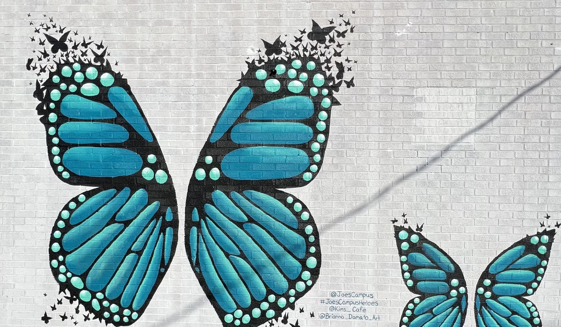 Wings of Transformation in Vibrant Blue