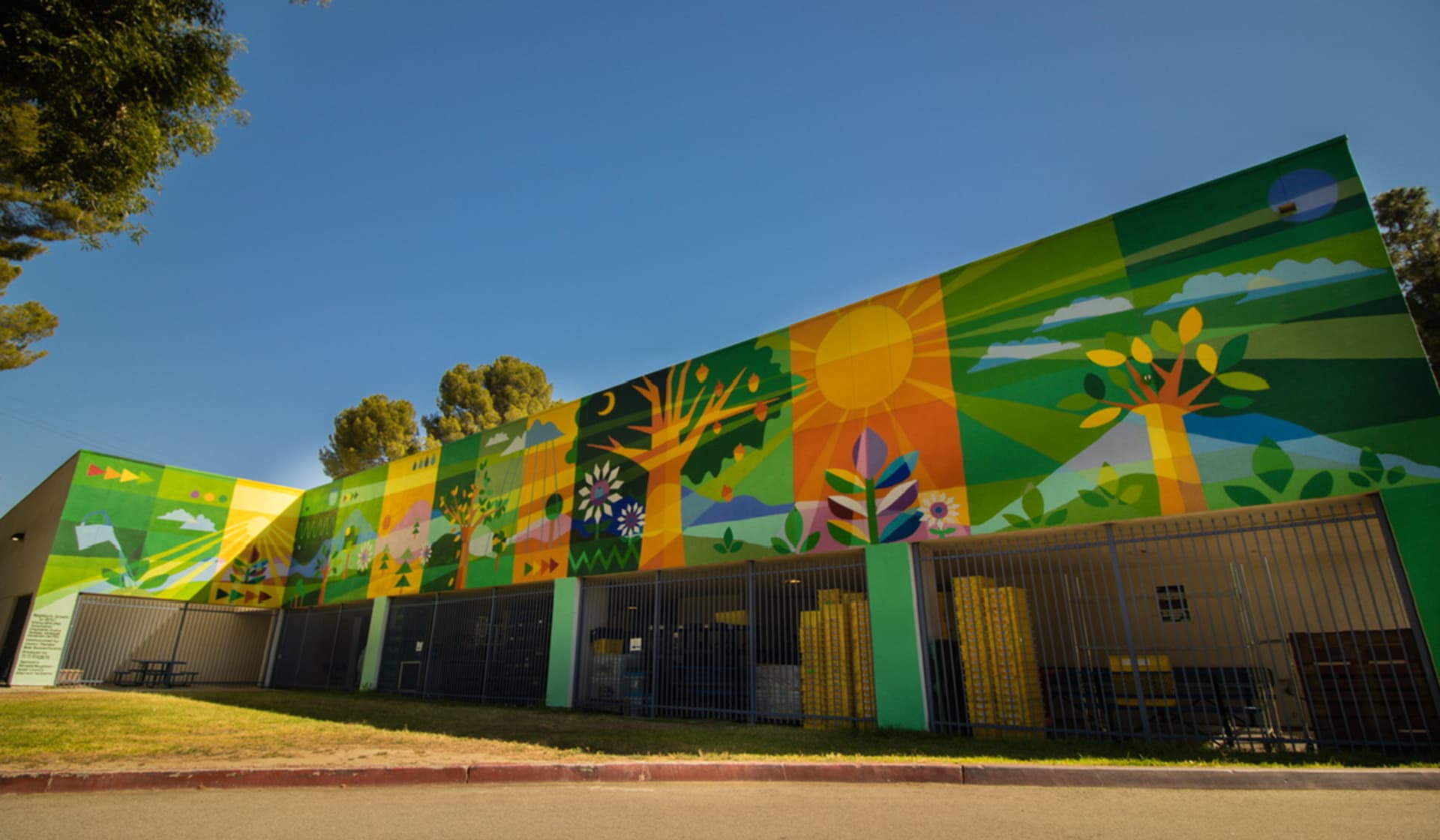 Vibrant Harmony of Nature and Community