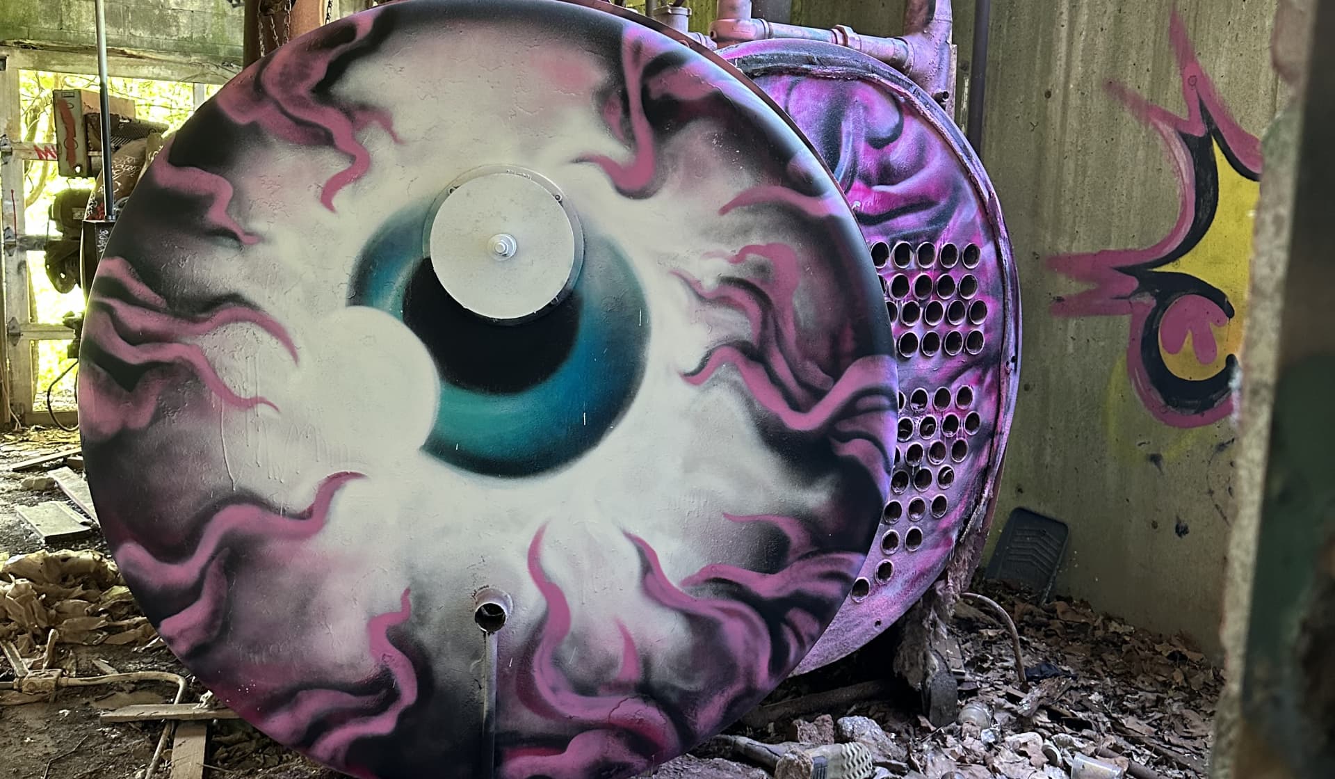 In my eye