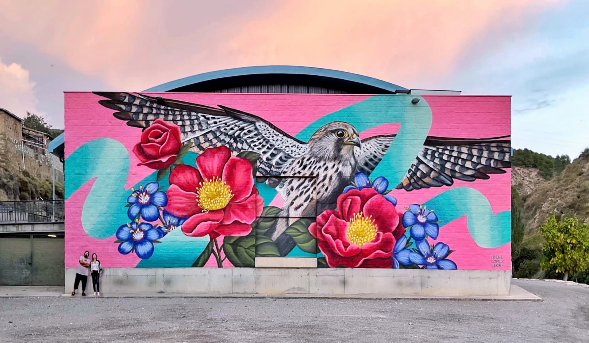 Wings of Color and Nature's Embrace