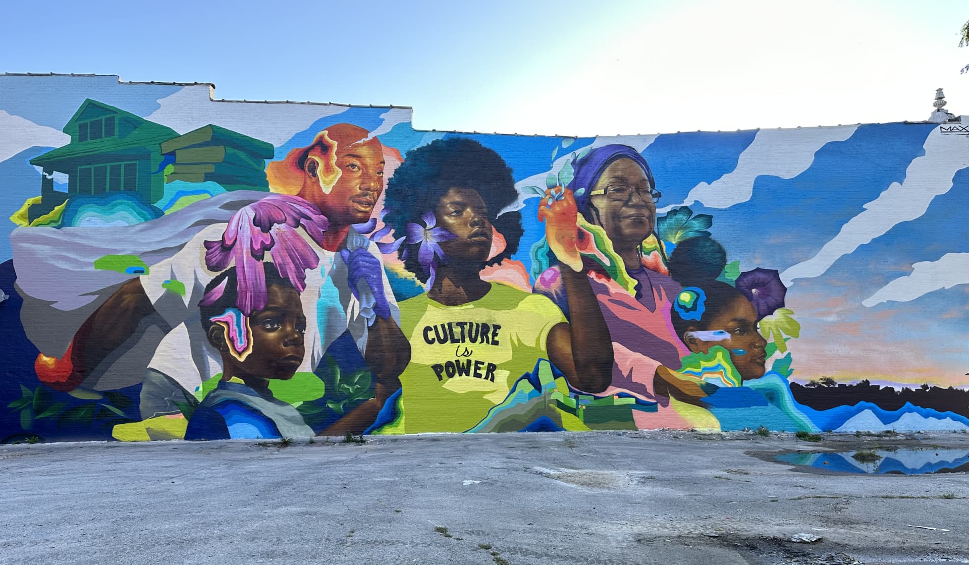 "Powerful Unity on Painted Skies"