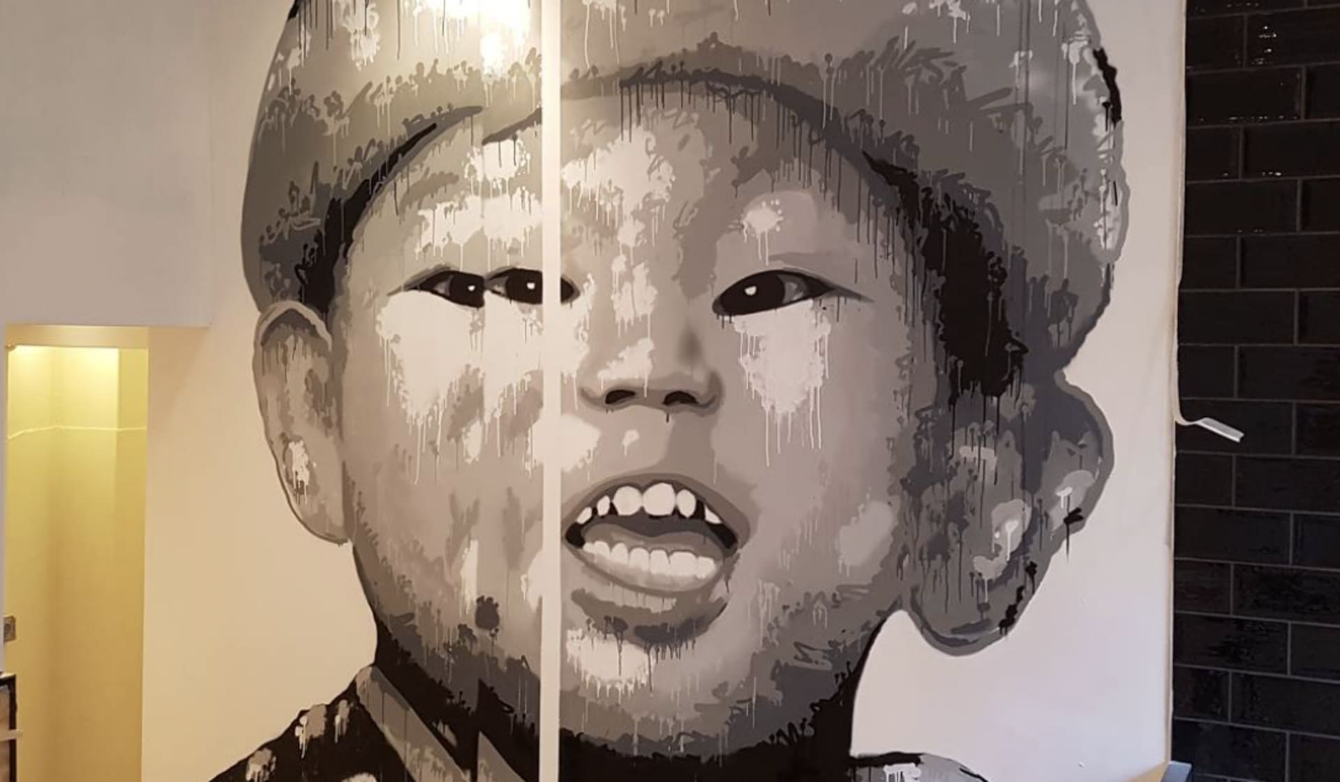 Joyful Echoes of Innocence in Monochrome