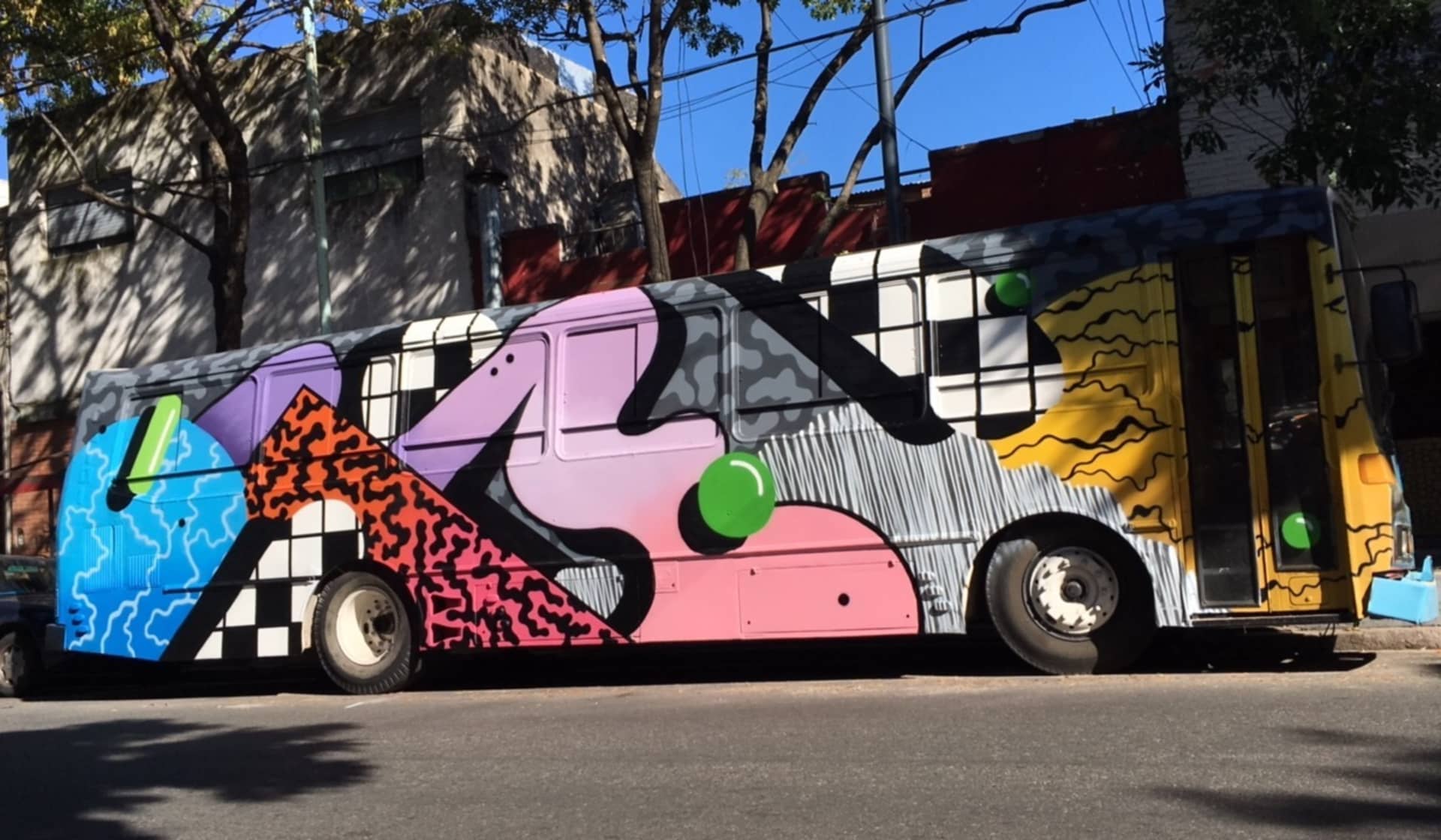 Vibrant Journeys Through Urban Abstraction