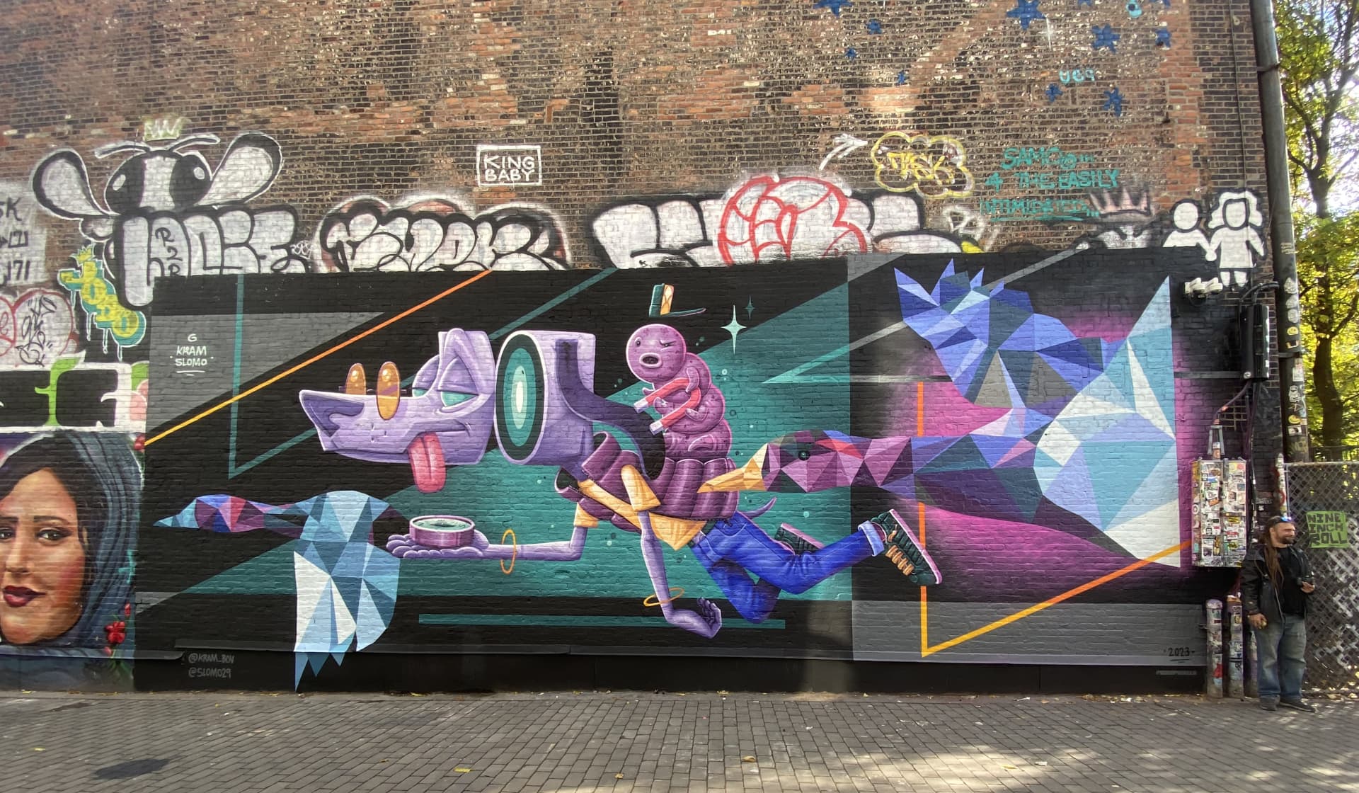 Migration ( collabo wall with Kram)
