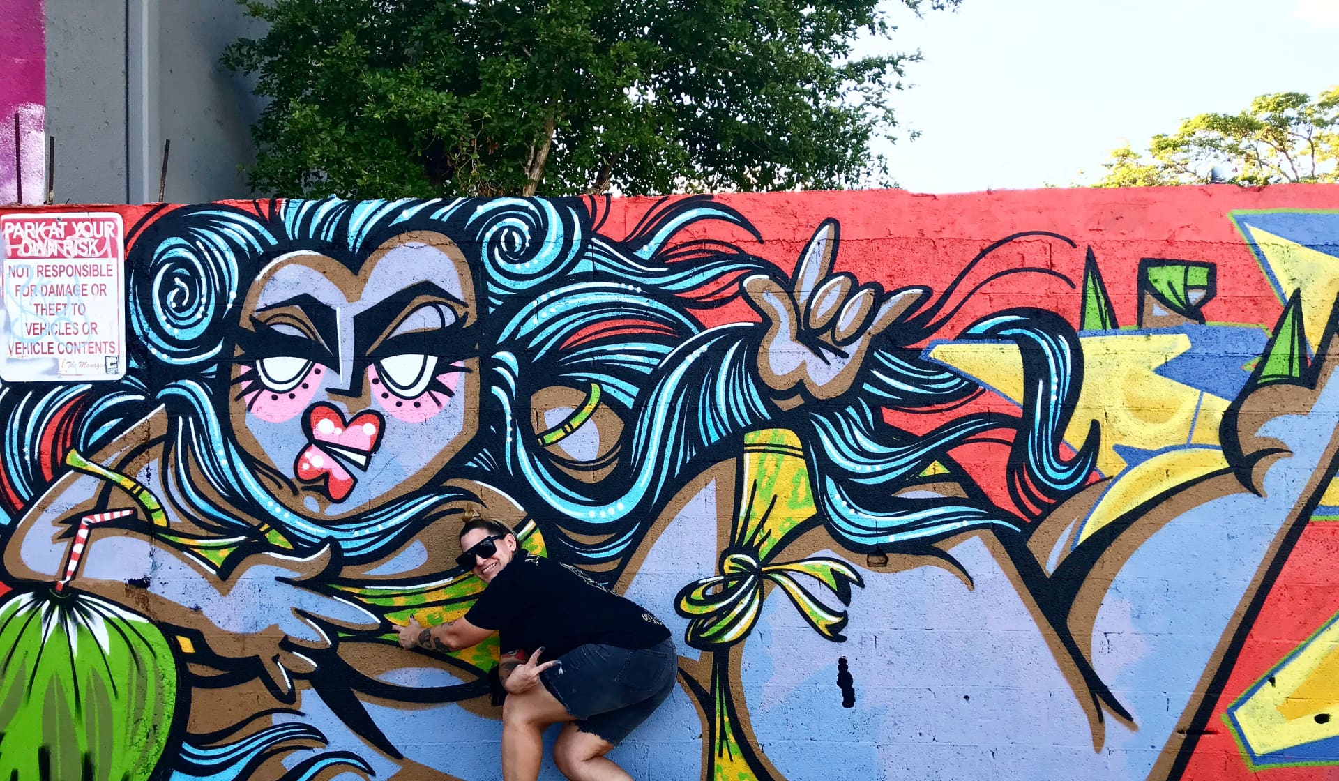 Tropical Whimsy in Urban Color Splash