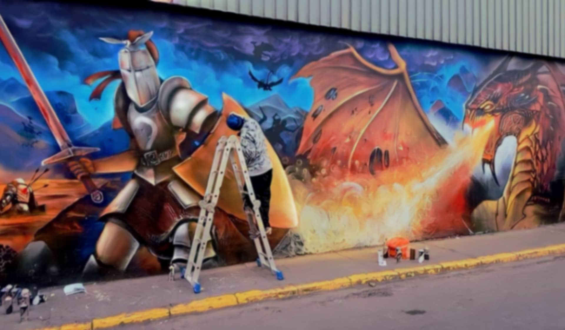 Knights and dragons