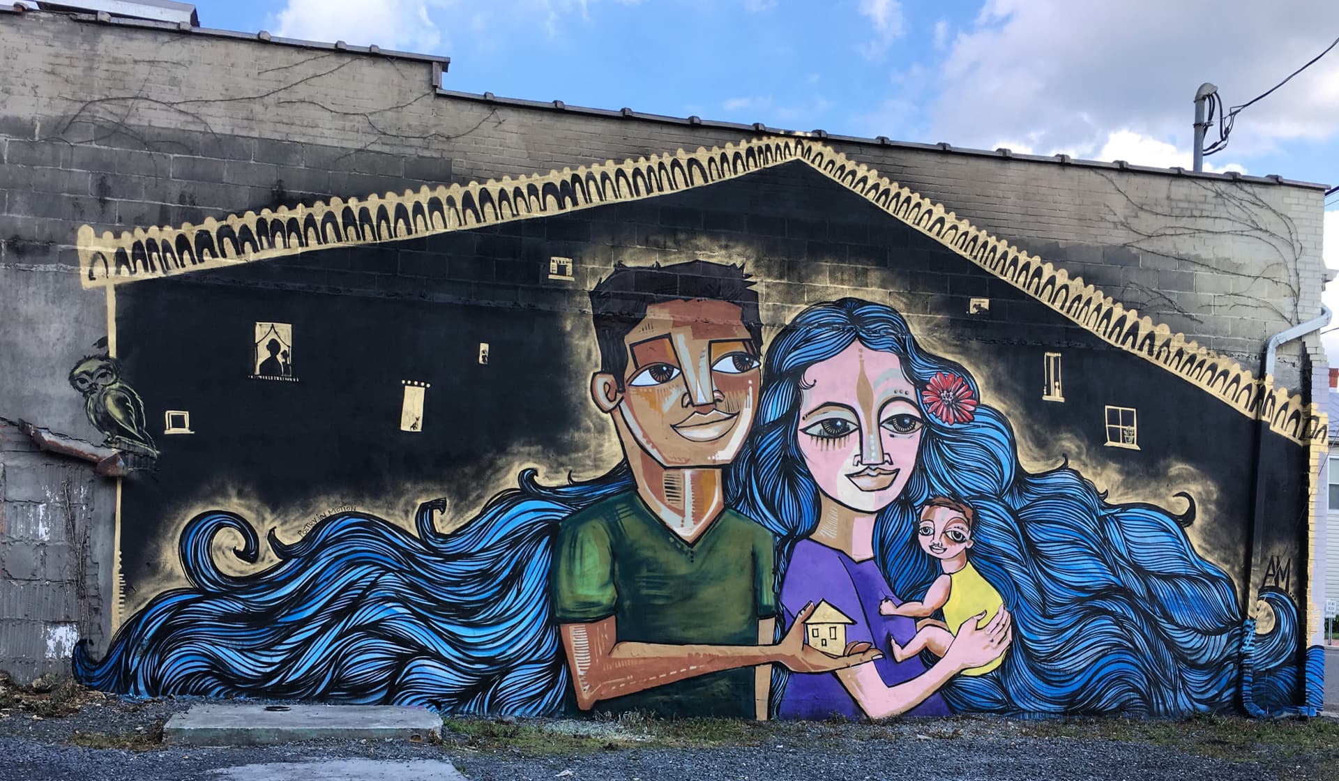 Embrace of Home and Family's Spirit