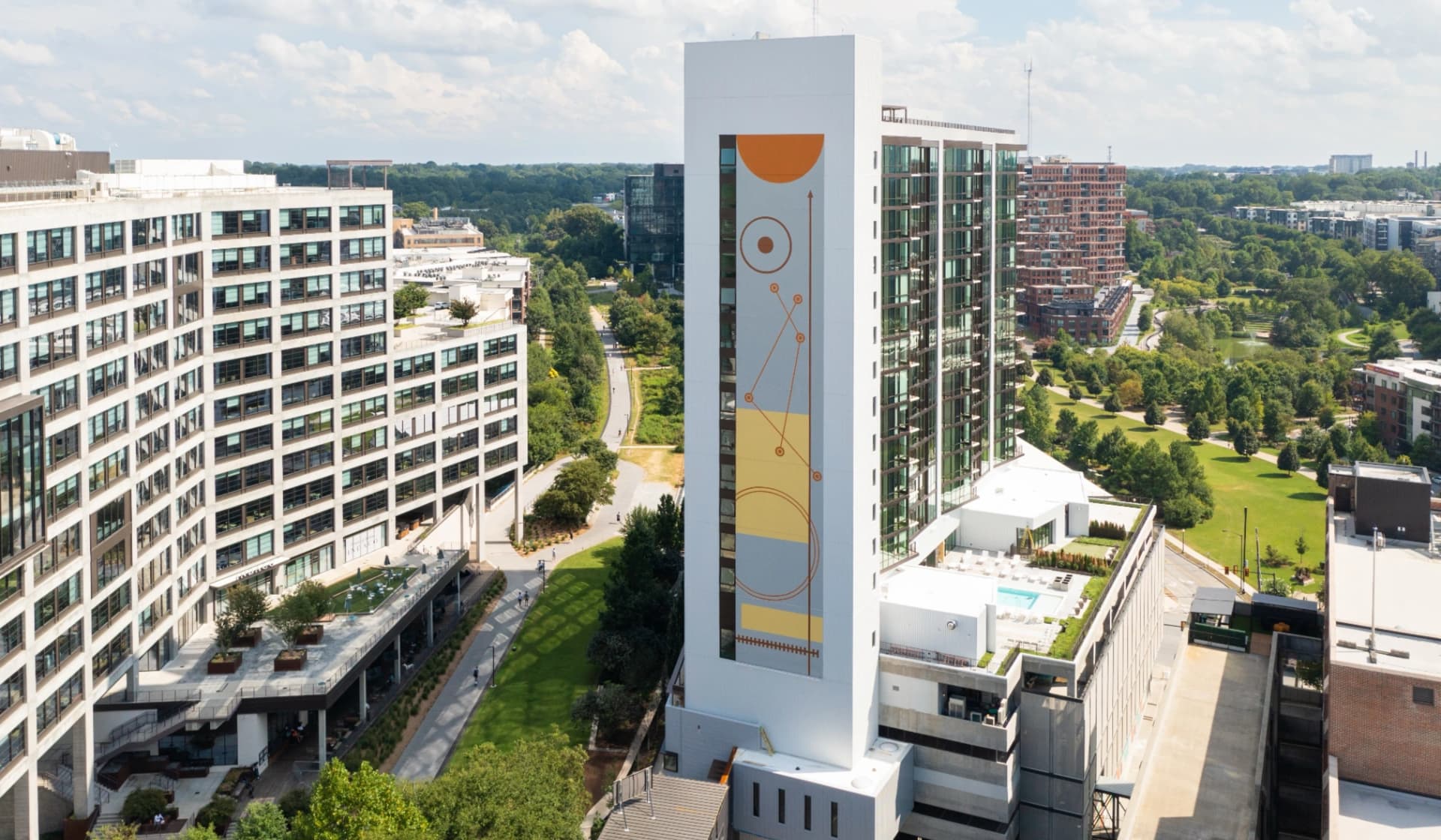 Signal House Mural 