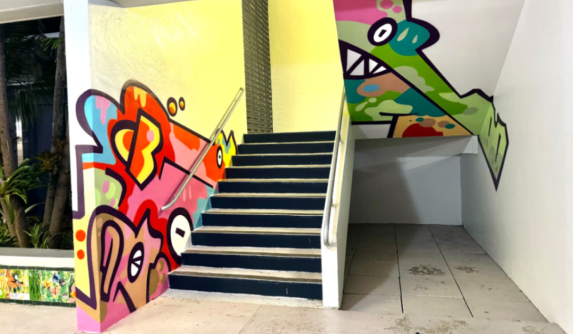 Vibrant Whimsy on the Steps of Pinecrest