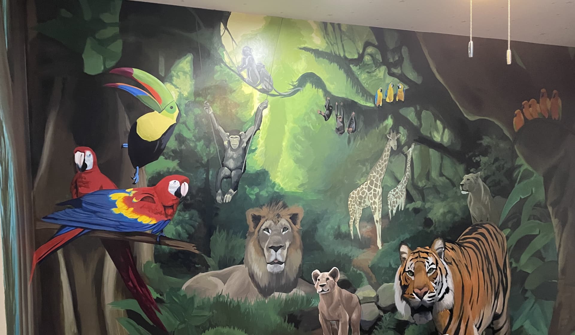 jungle room