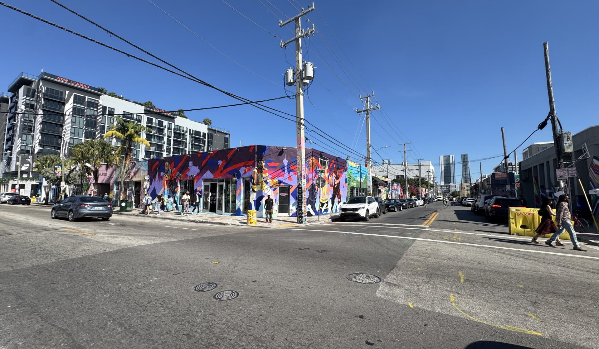 NBA Emirates Cup Tournament Mural
