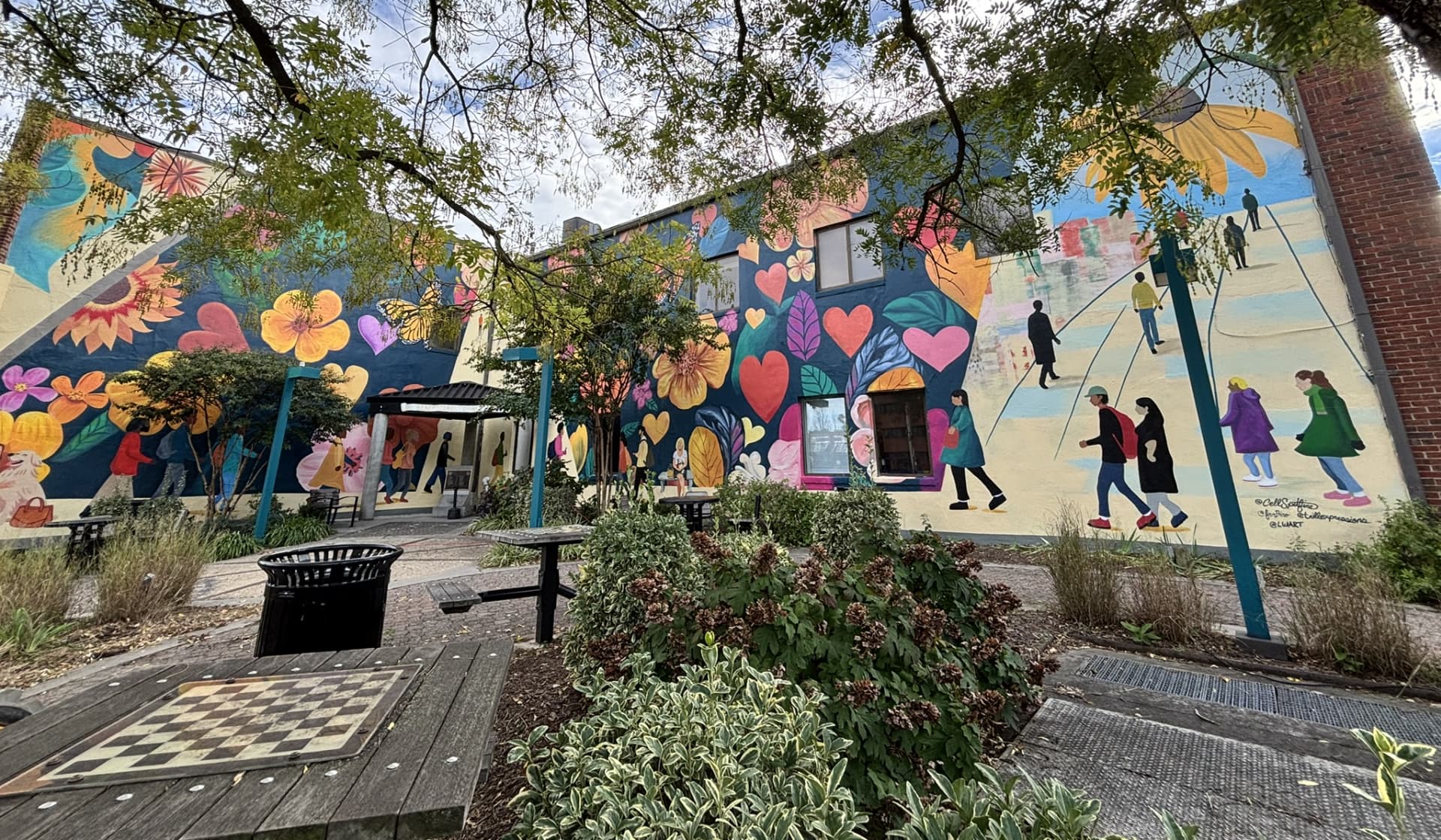 Vibrant Connections in a Colorful Community Canvas
