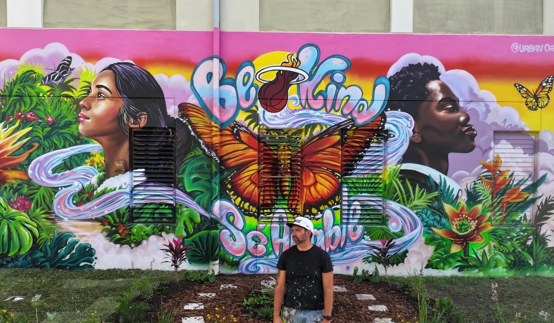 Be Kind Se AMable Miami HEAT X Rei RAmirez Collab