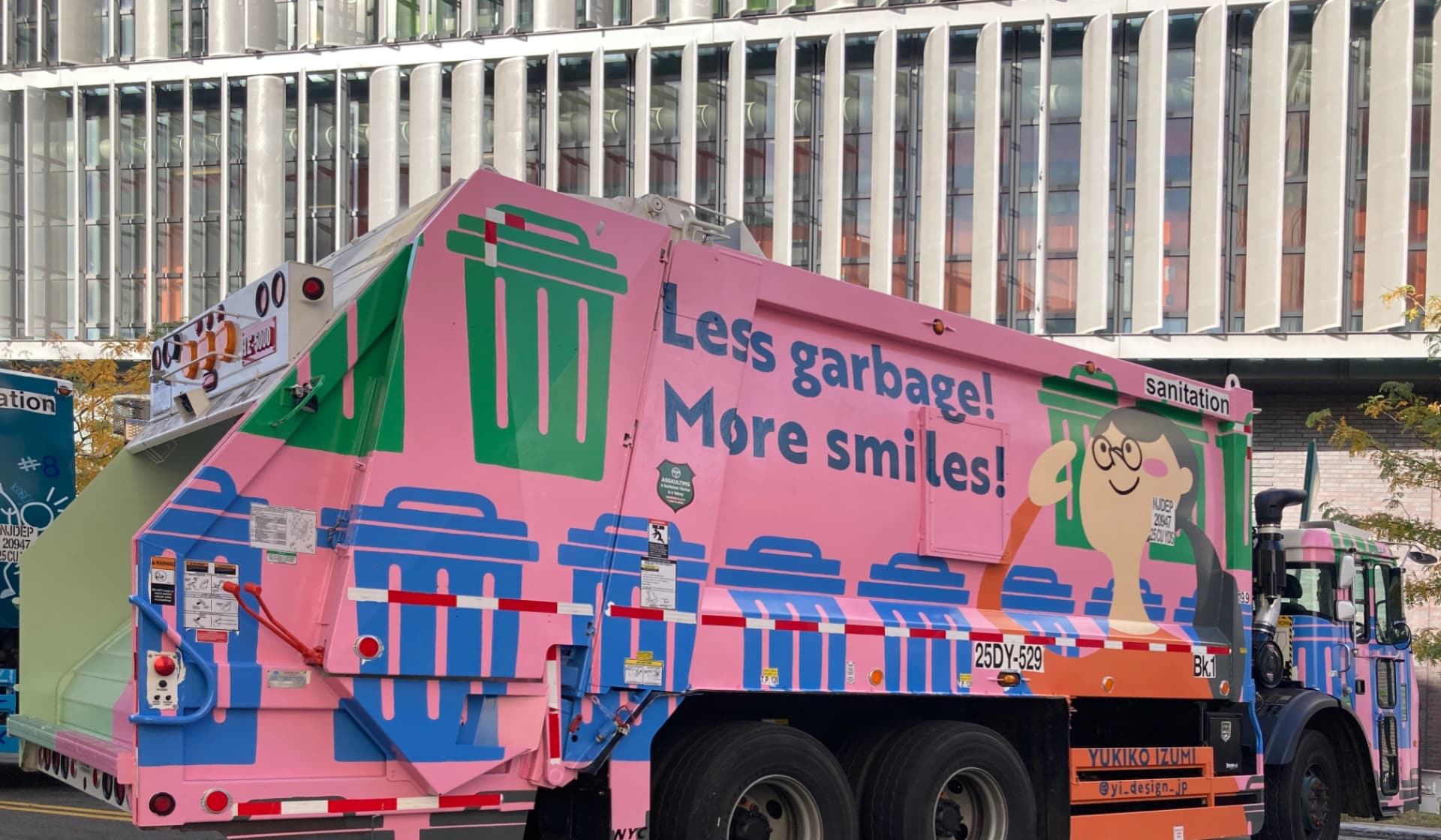 DSNY Trucks of Art /  Encouraging People to Compost and Less Garbage