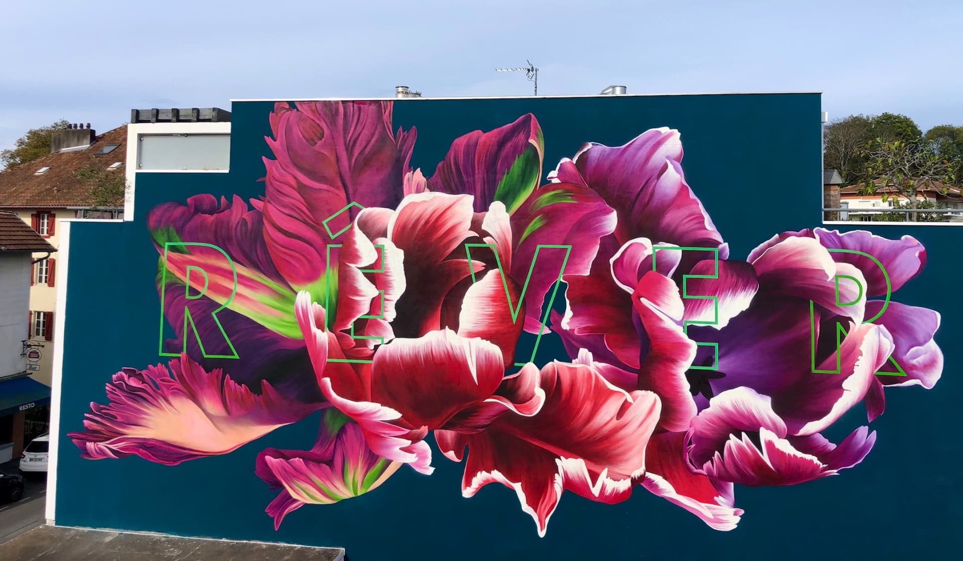 Floral Reverie in Urban Bloom