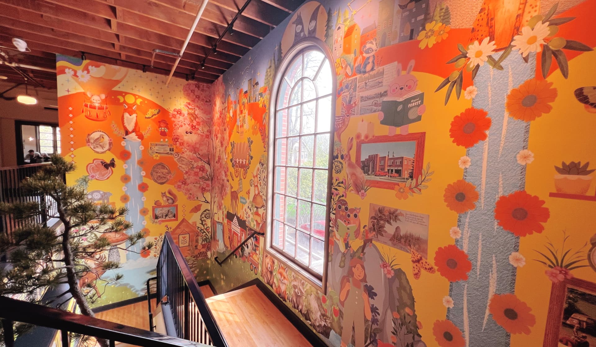 Echoes of Time; The Threads that Connect Us Mural