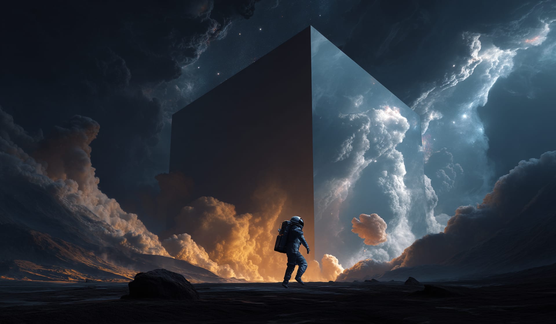 Cosmic Reflections in Urban Dreams