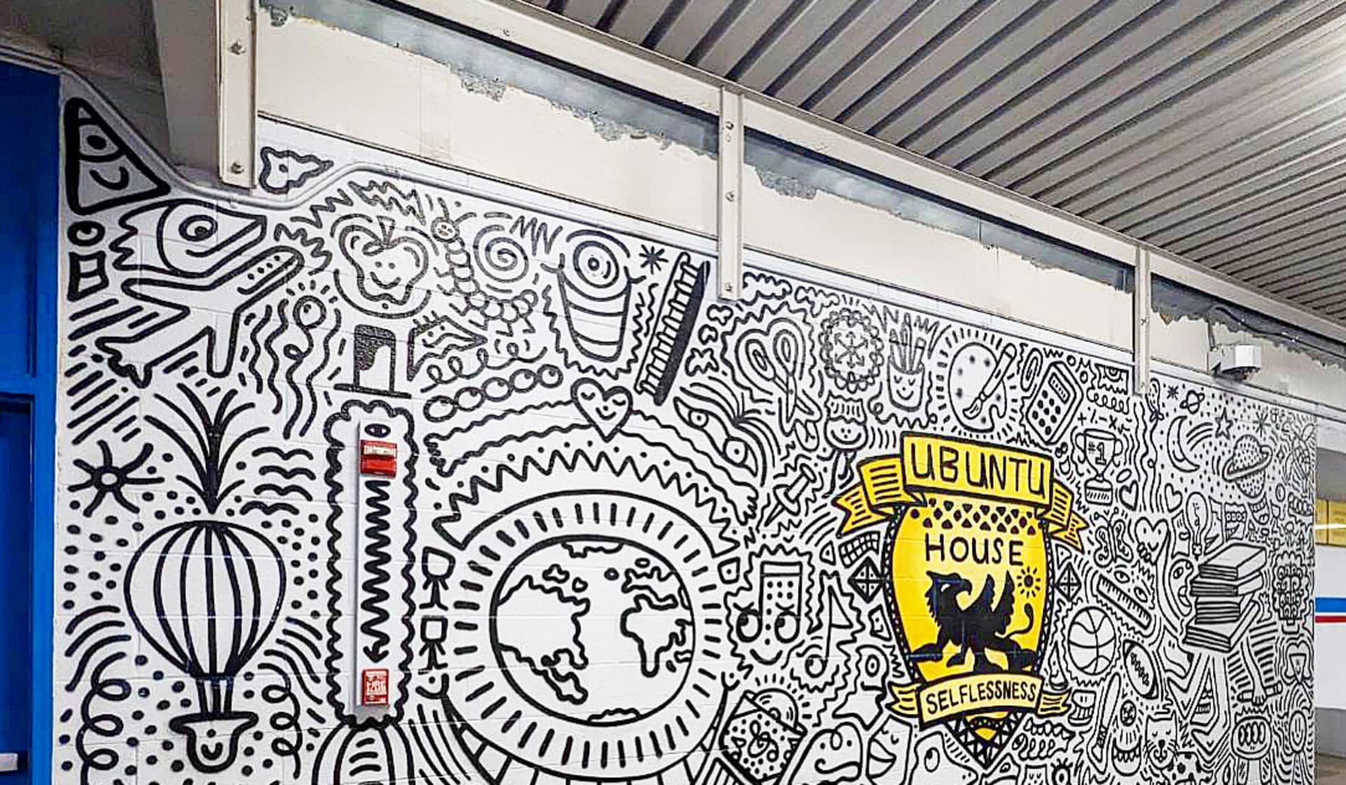 Unity in Lines and Colors of Life