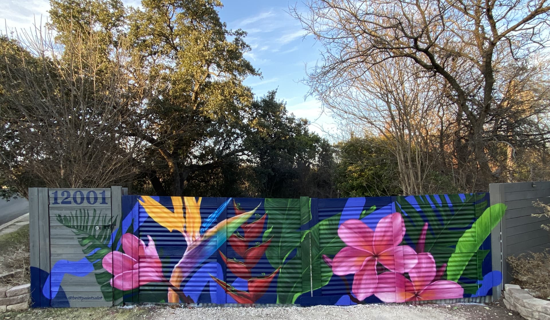 Tropical Reverie in Urban Landscape