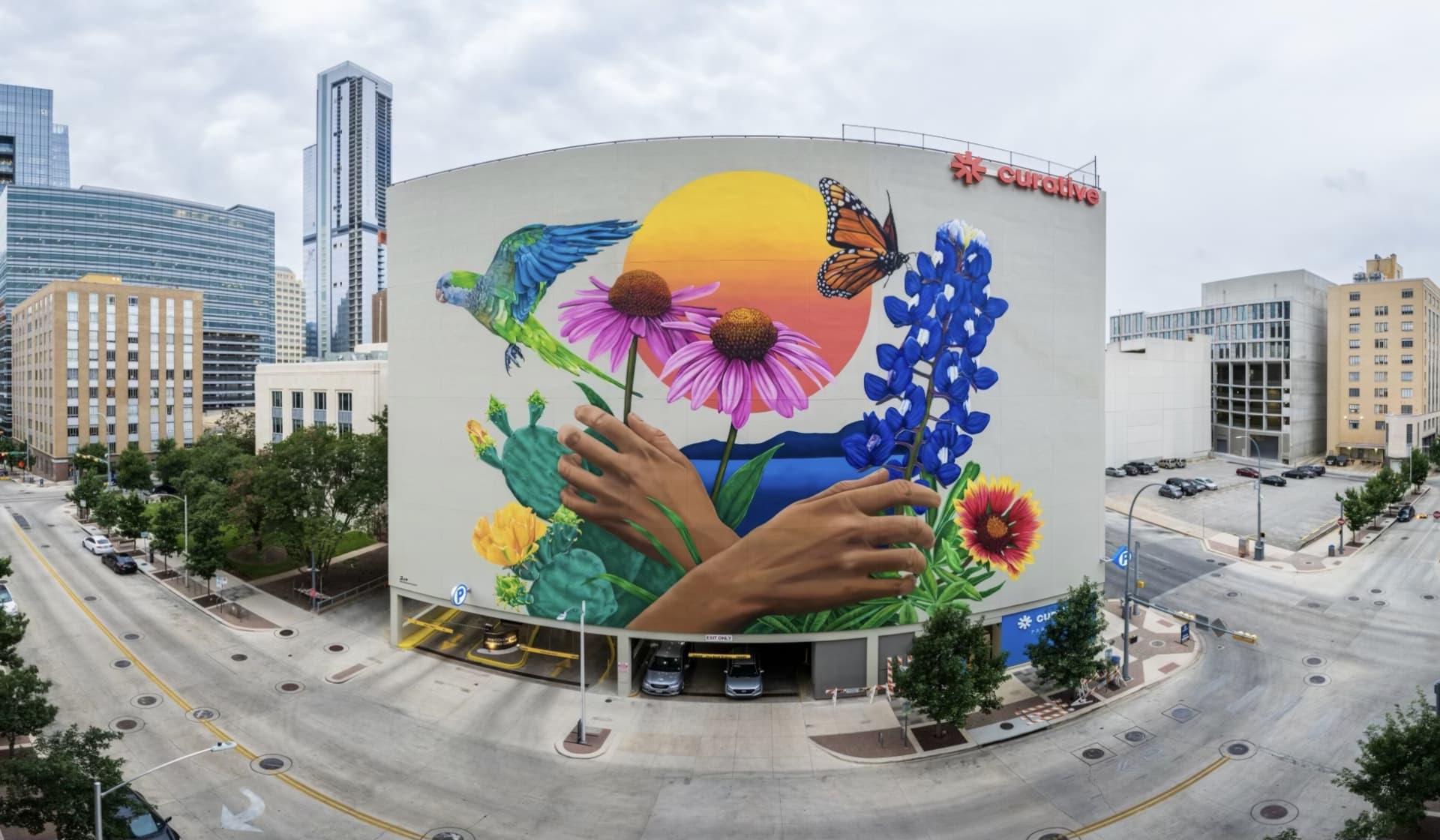 Embrace of Nature's Vibrant Harmony