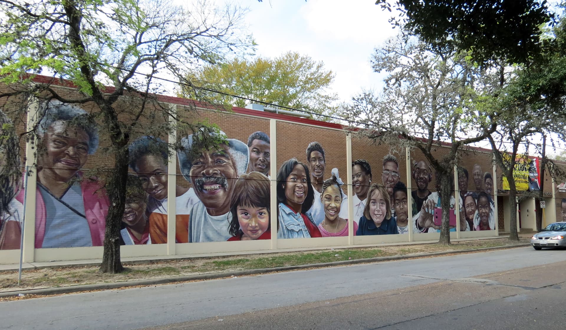 The selfie mural