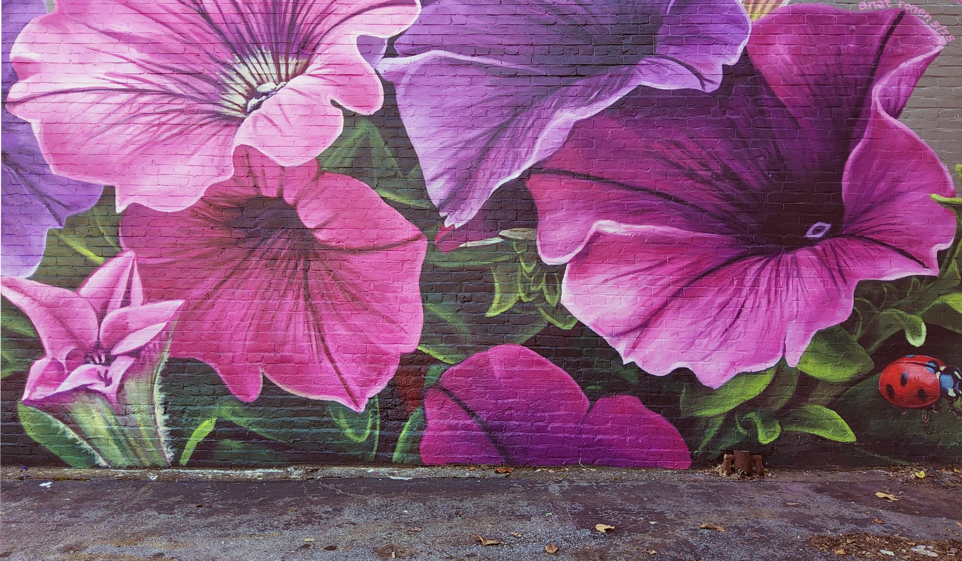 Welcome to Nicholasville mural detail