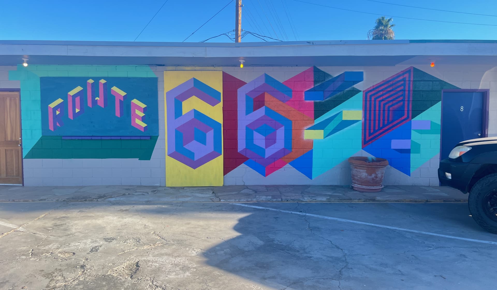 Geometric Journeys on Route 66