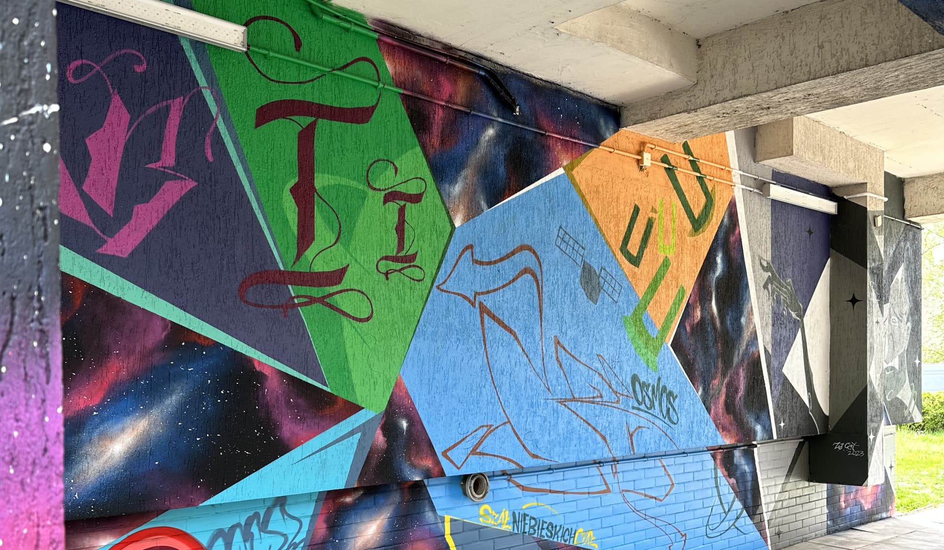 Cosmic Geometry in Urban Expression