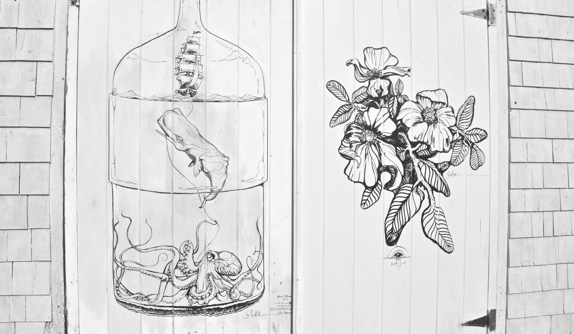 Whispers of Ocean and Blooming Dreams