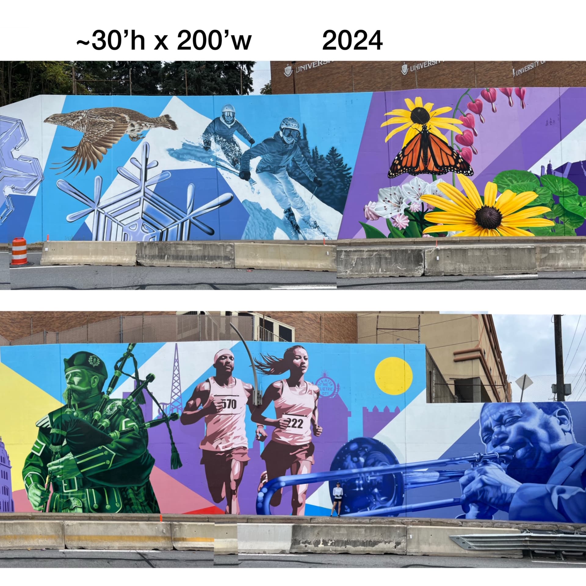 Four Seasons of Lackawanna County detail