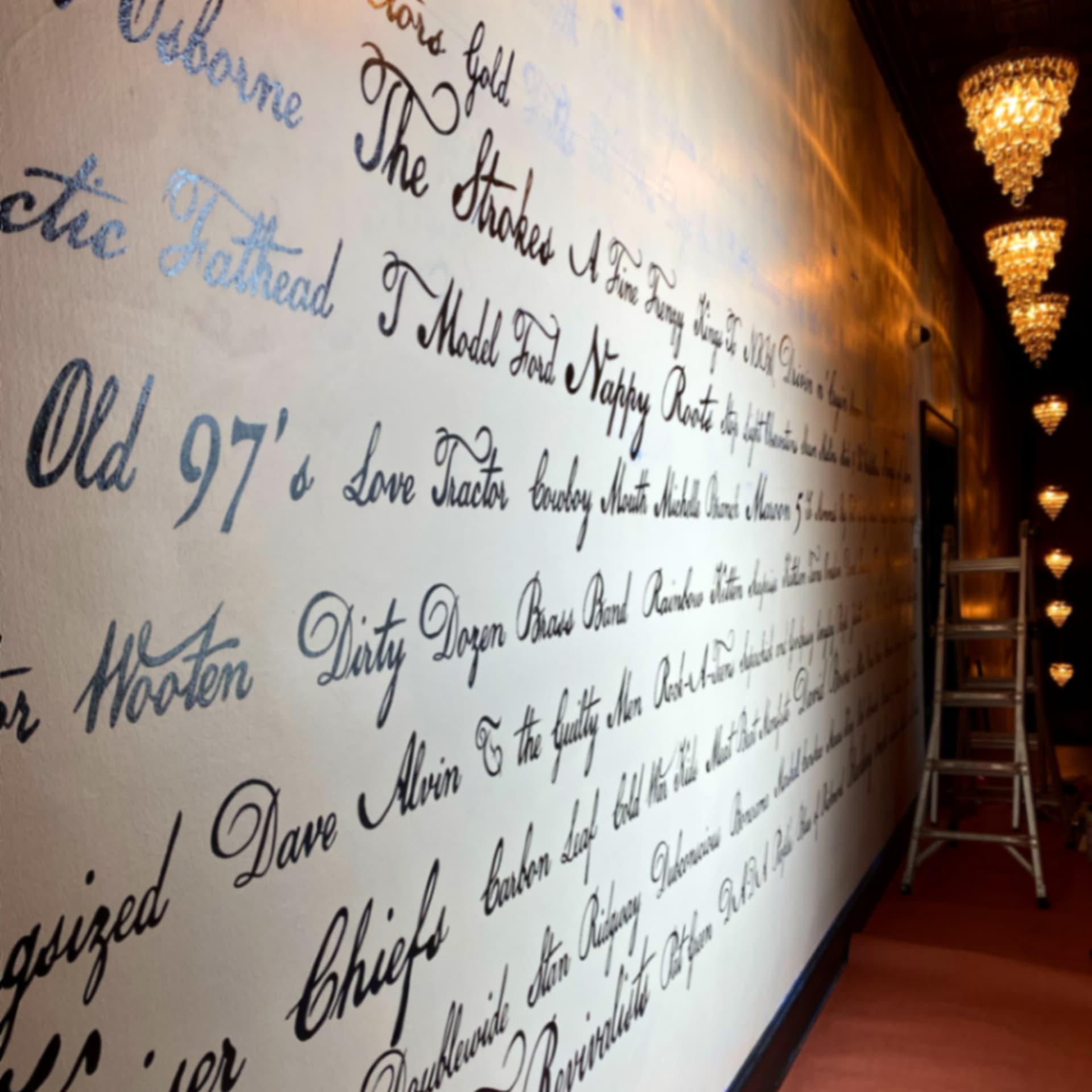 Wall of Fame detail