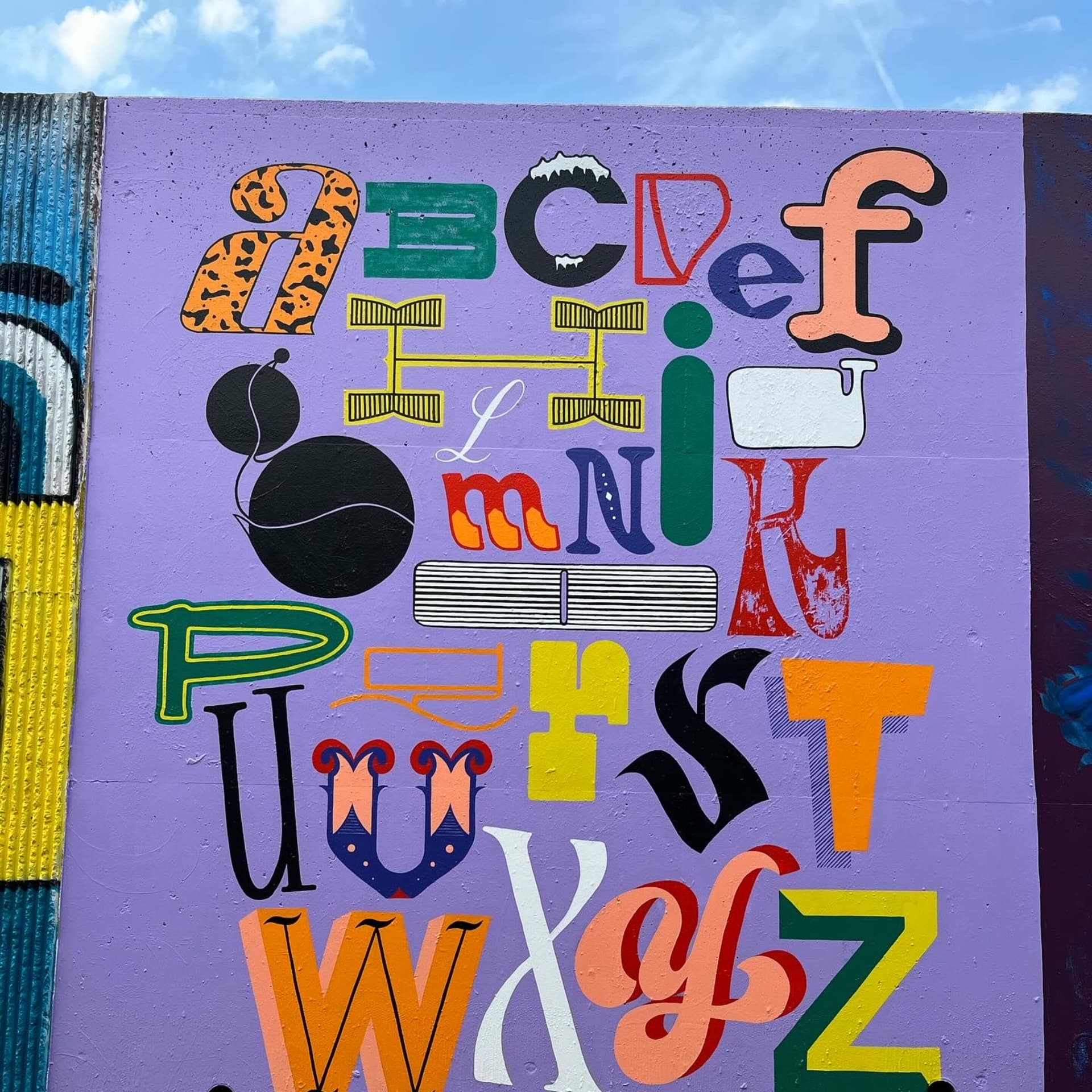 Alphabet No. 1 detail
