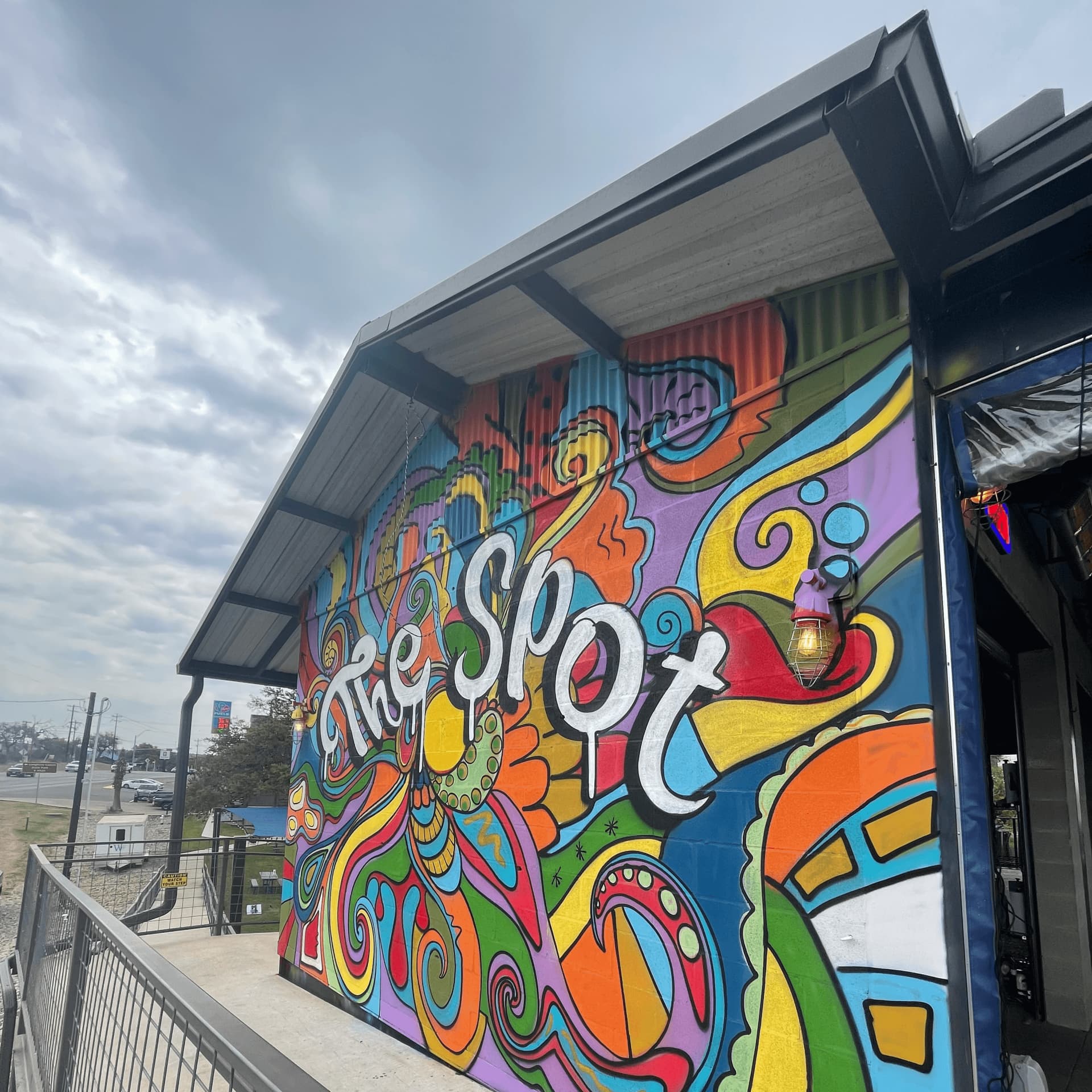 "The Spot" Mural detail