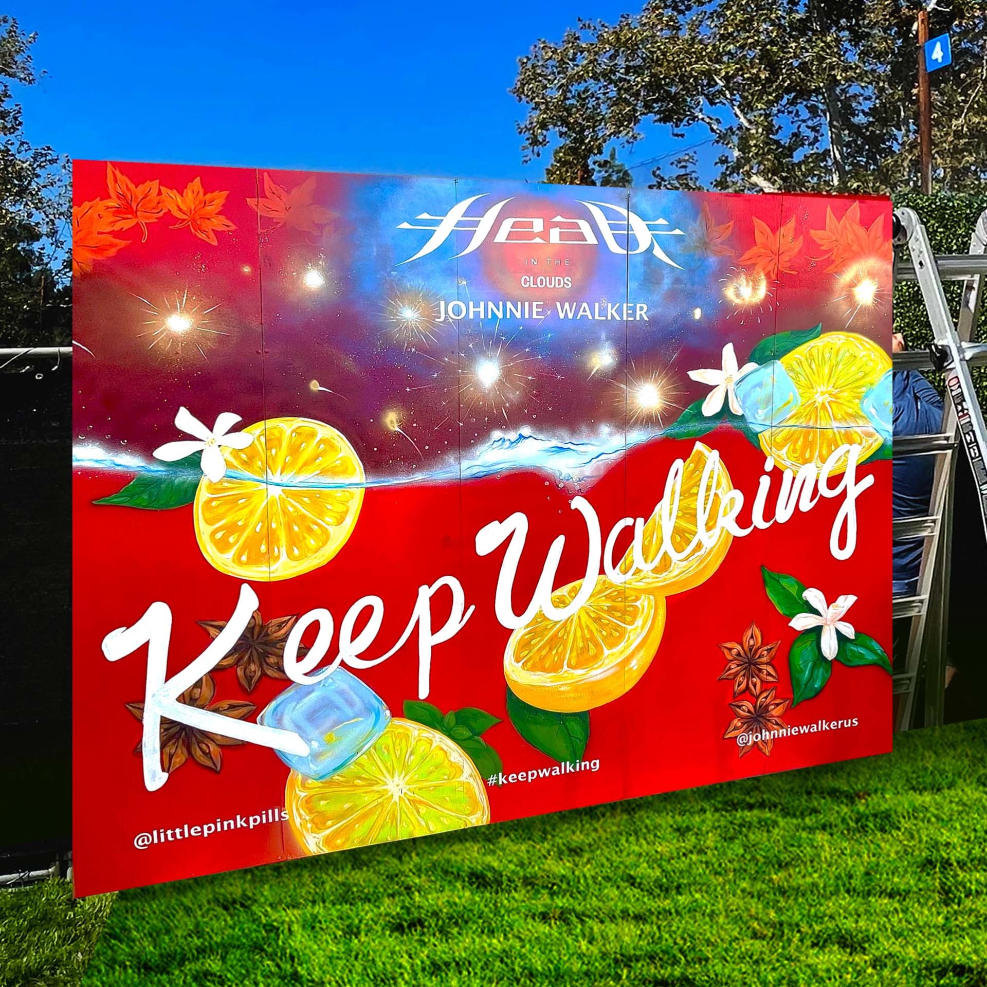 Keep Walking - Johnny Walker detail