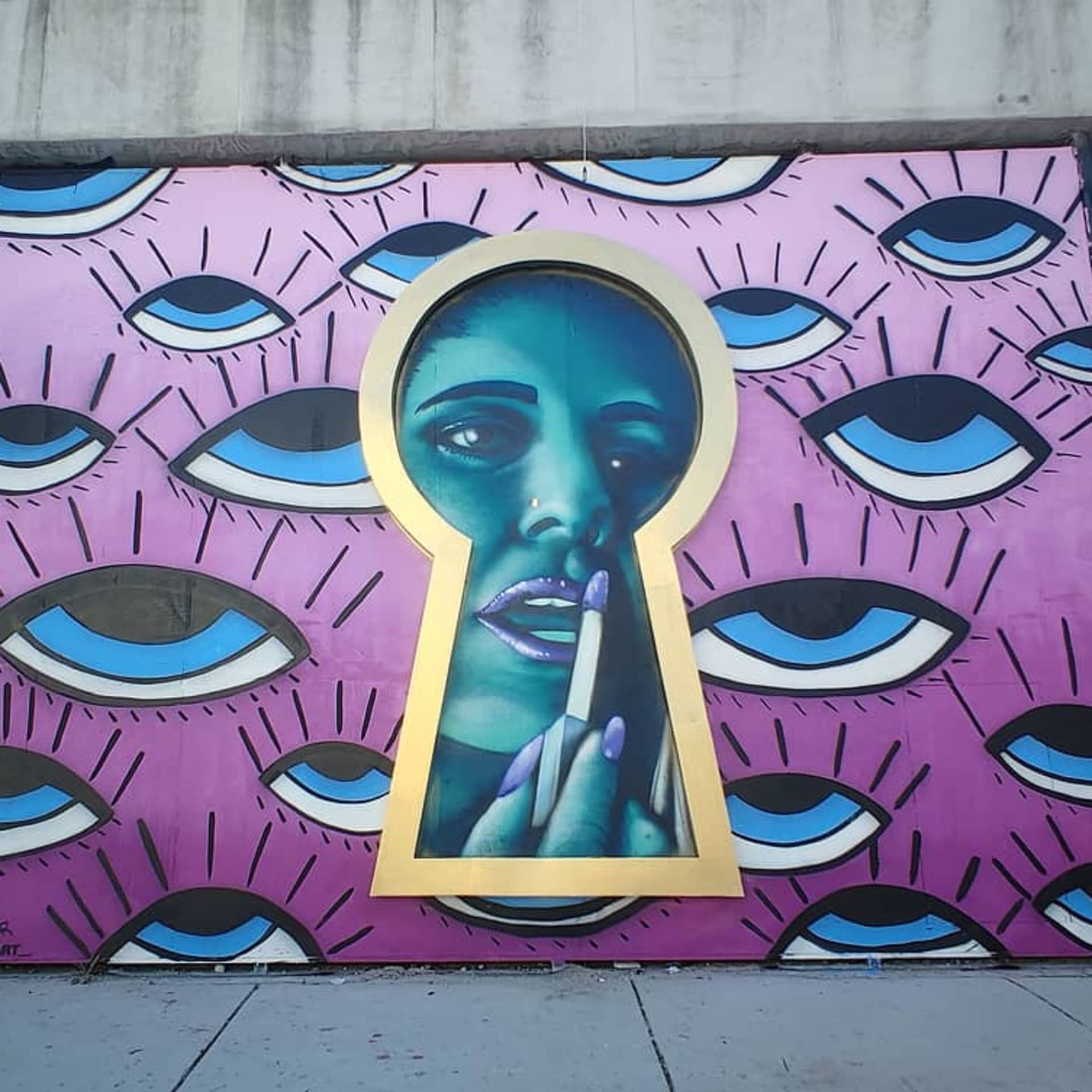 Gaze Through the Keyhole of Perception detail