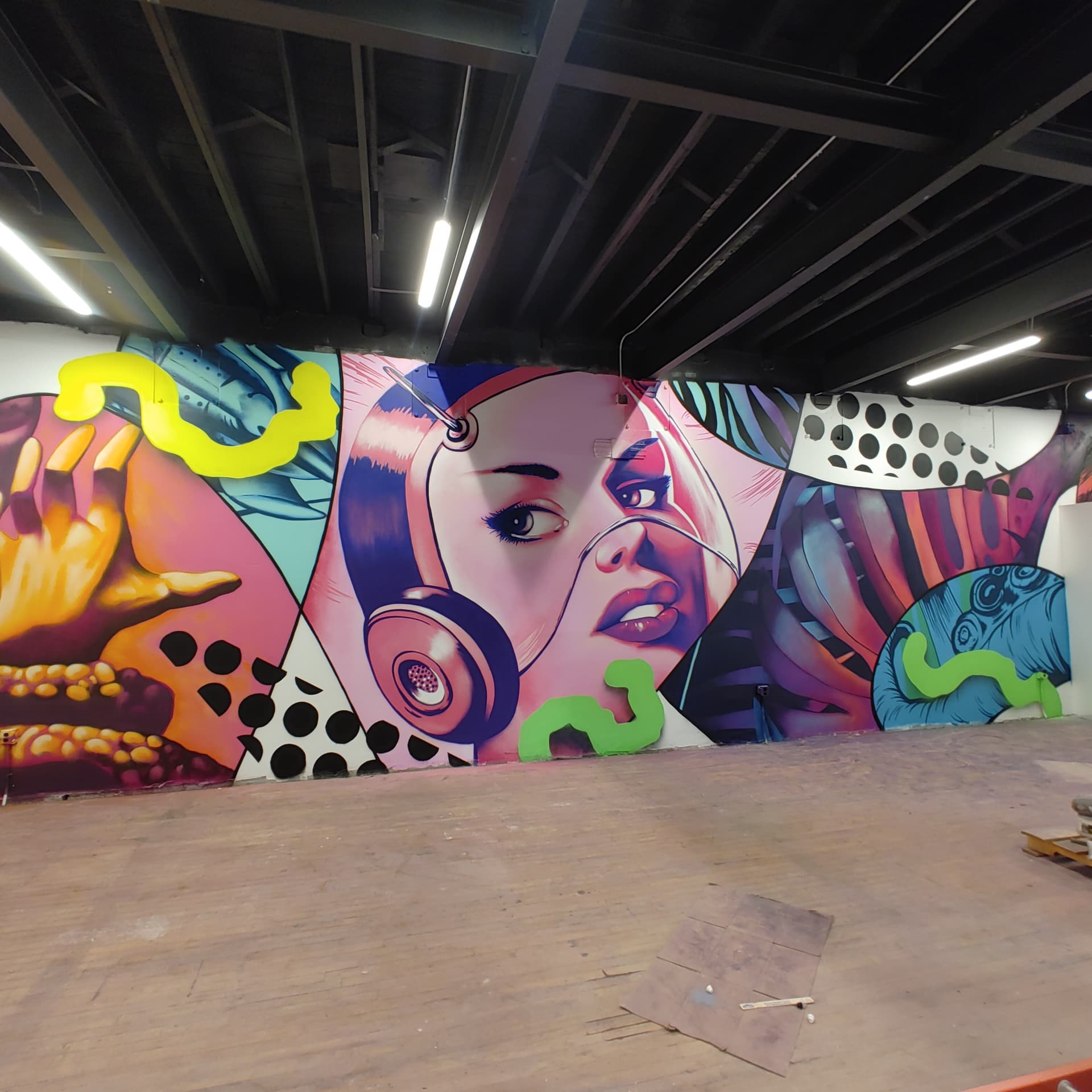 Vibrant Echoes of Urban Identity detail