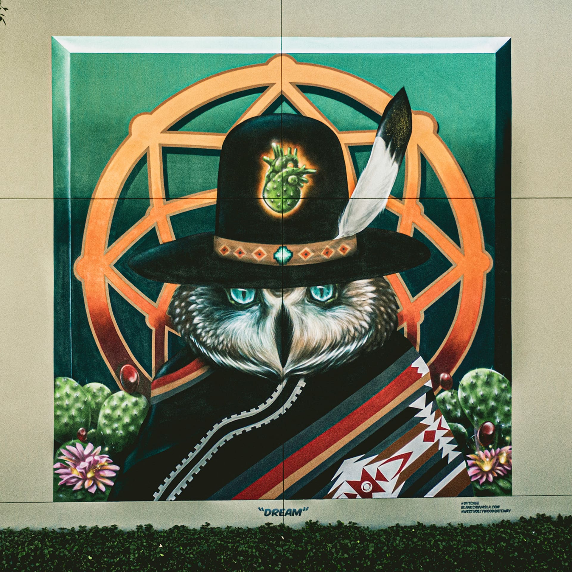 Wisdom of the Dreaming Owl detail