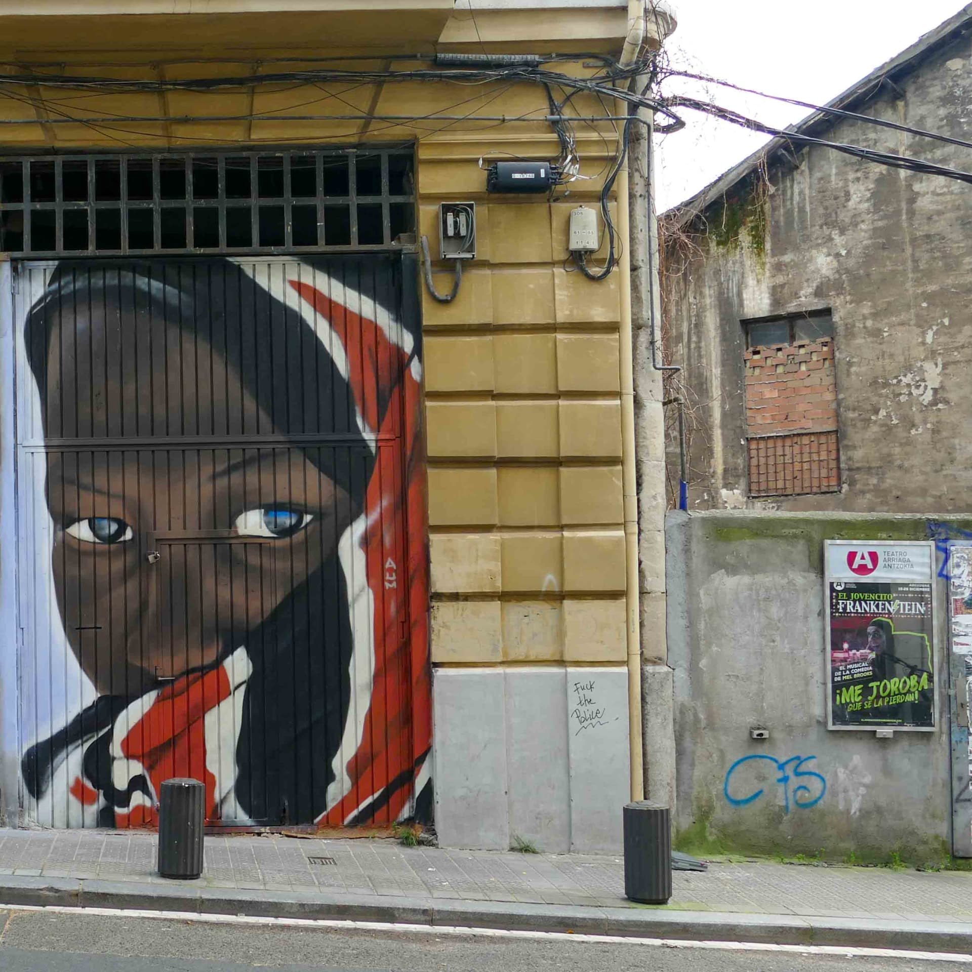Eyes of Resilience and Cultural Identity detail