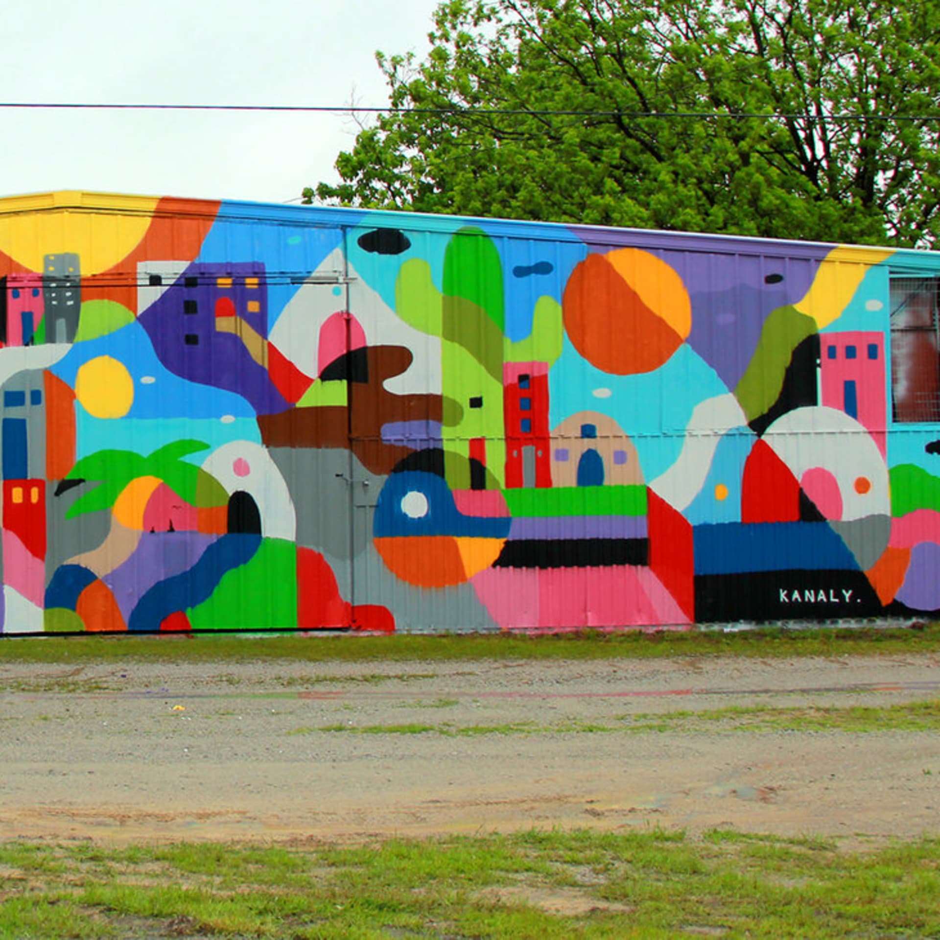 Vibrant Echoes of Urban Dreams detail