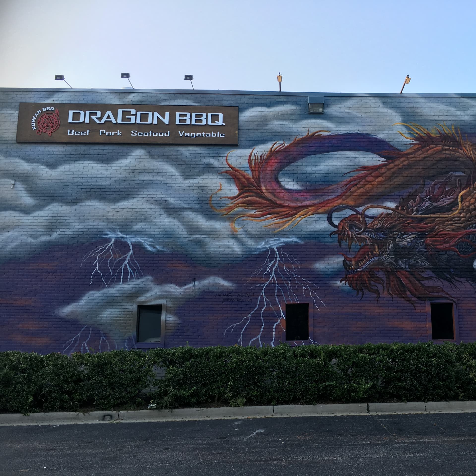 Dragon  detail