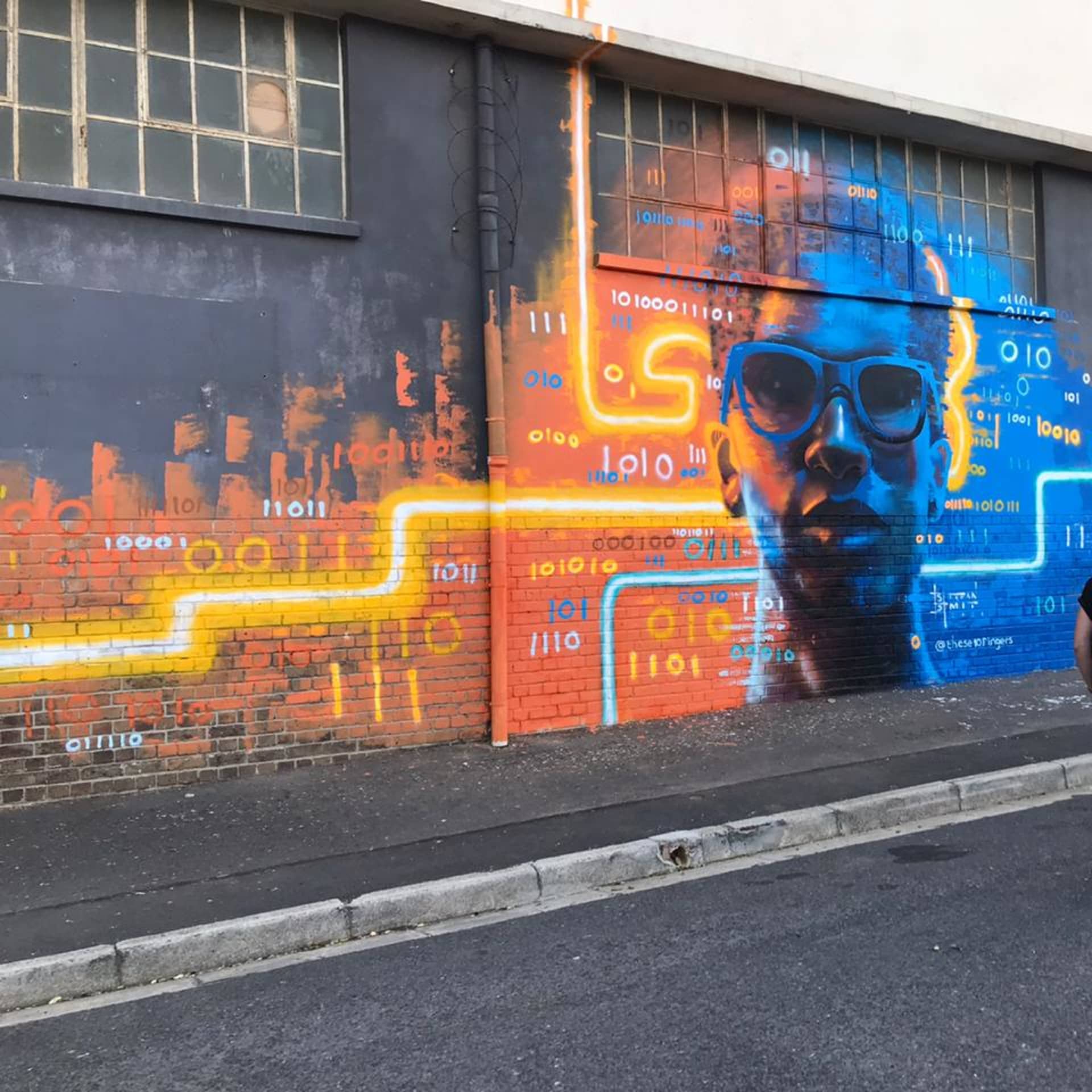 Digital Dreams in Urban Color detail