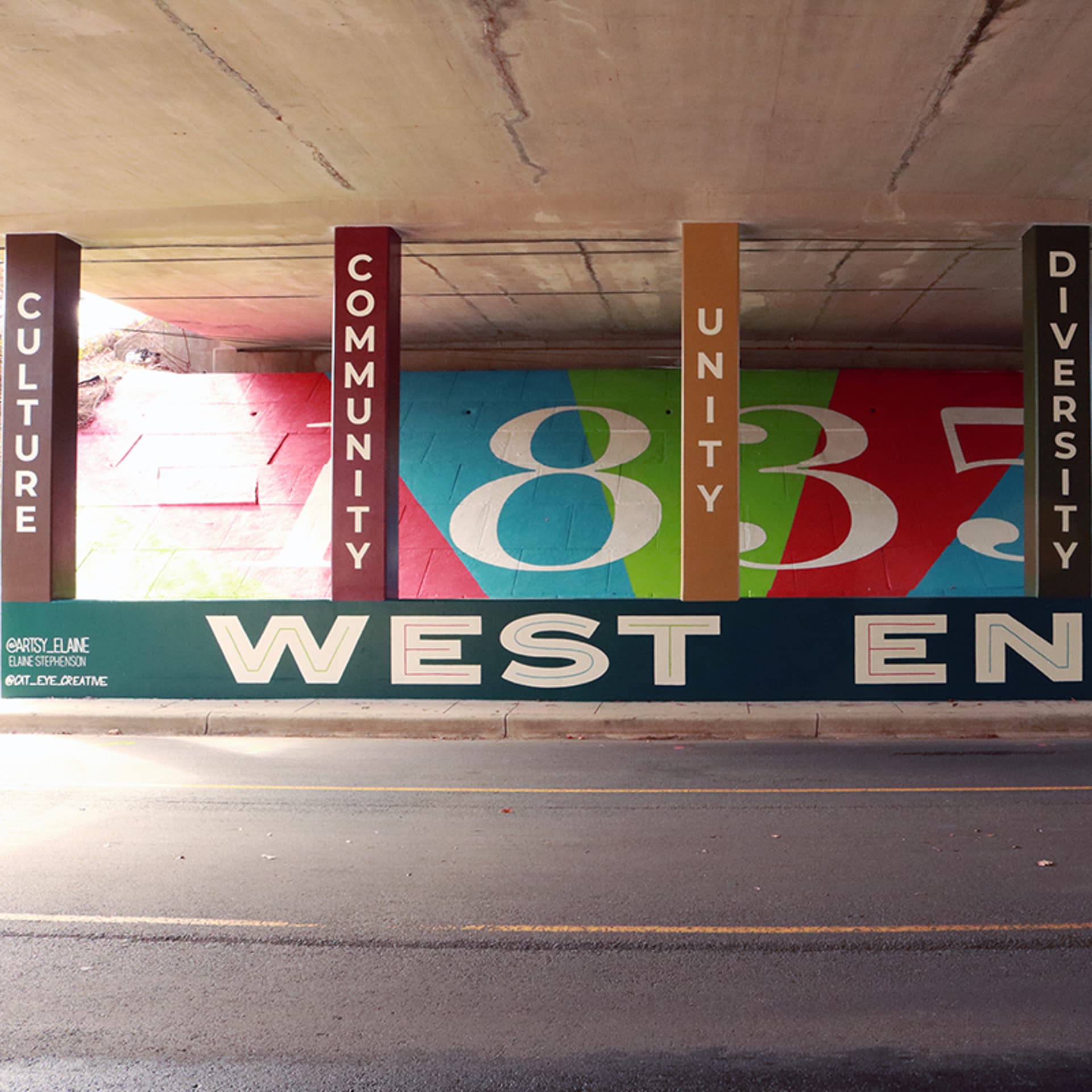 West End Bridge detail