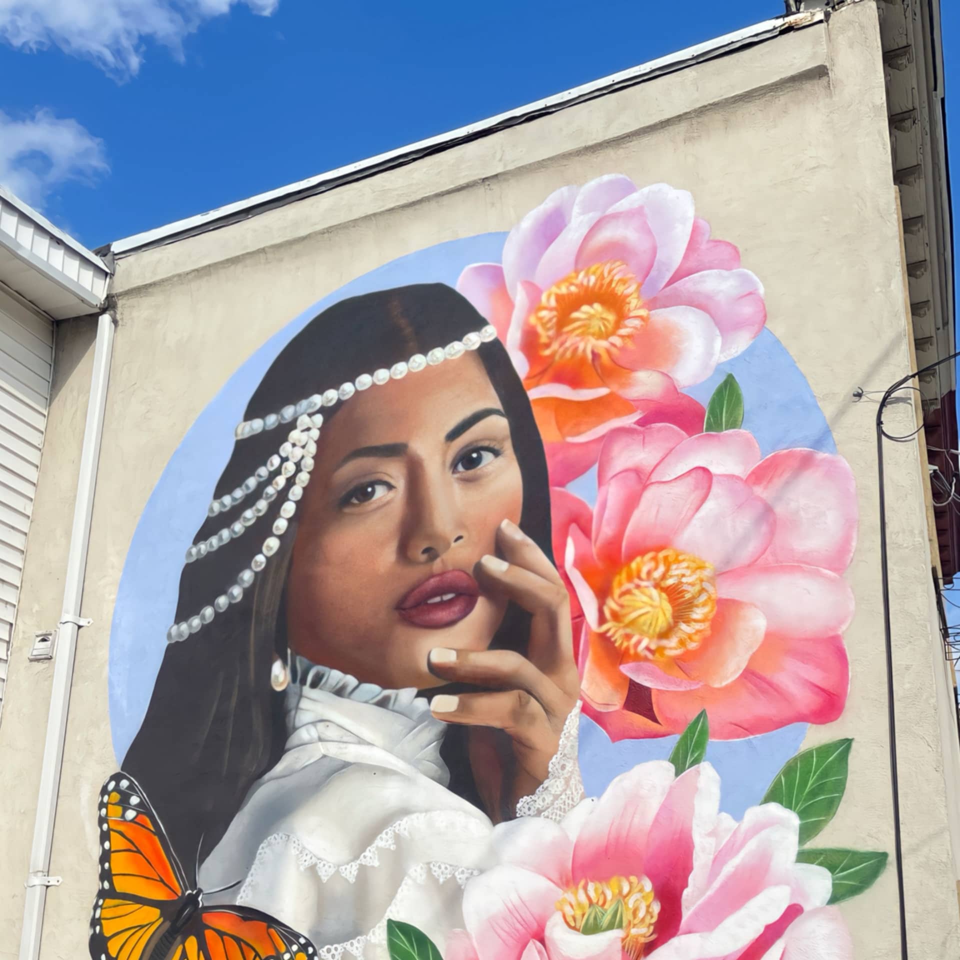 Flora Street Mural detail